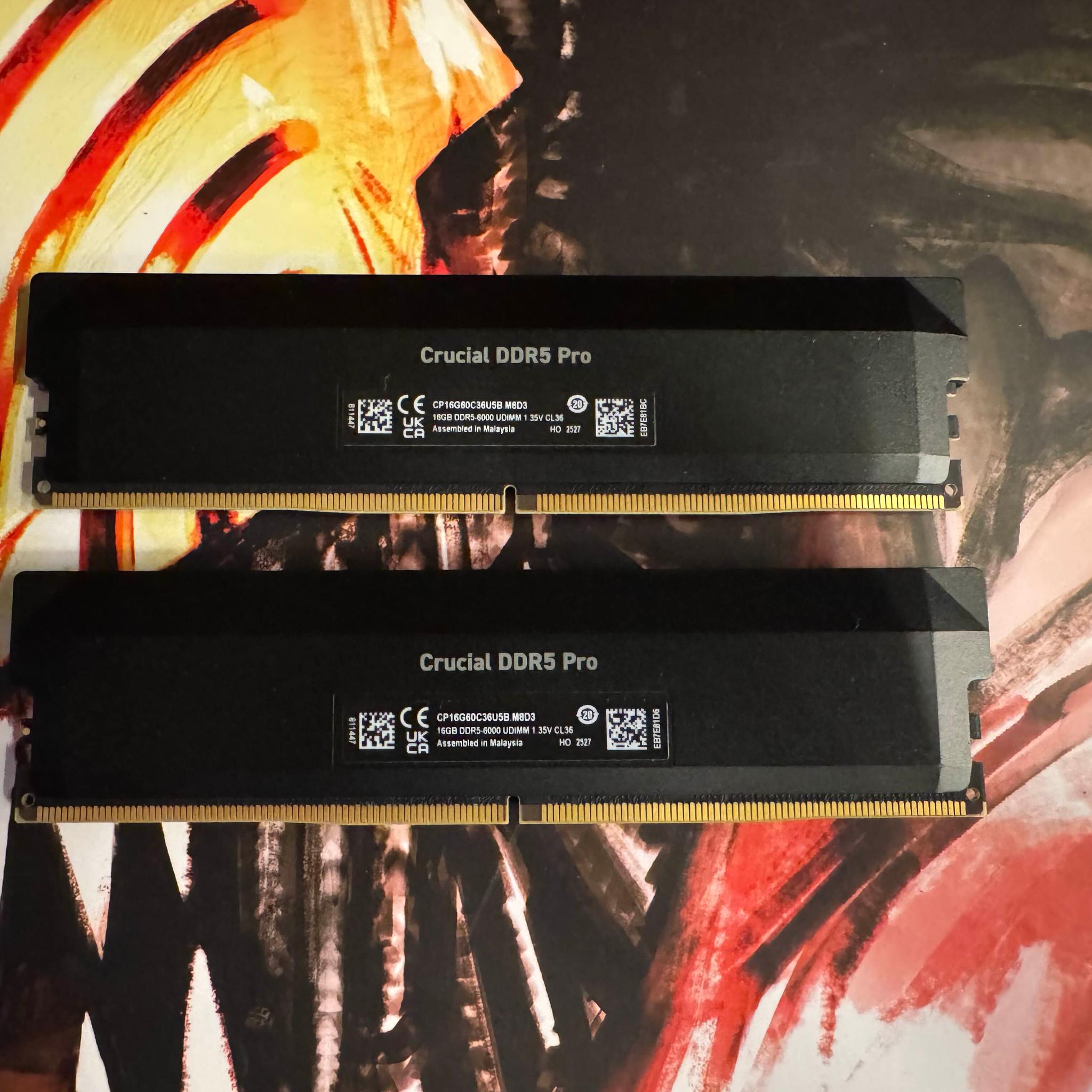 Crucial DDR5 32GB RAM (2x16) 6000MHz