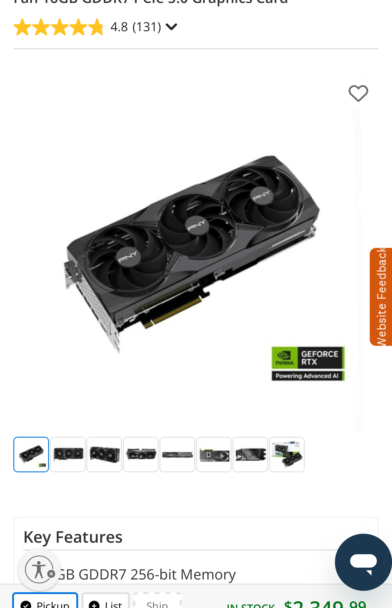 GeForce RTX 5080 Custom Gaming PC - Ryzen 7 9800X3D
