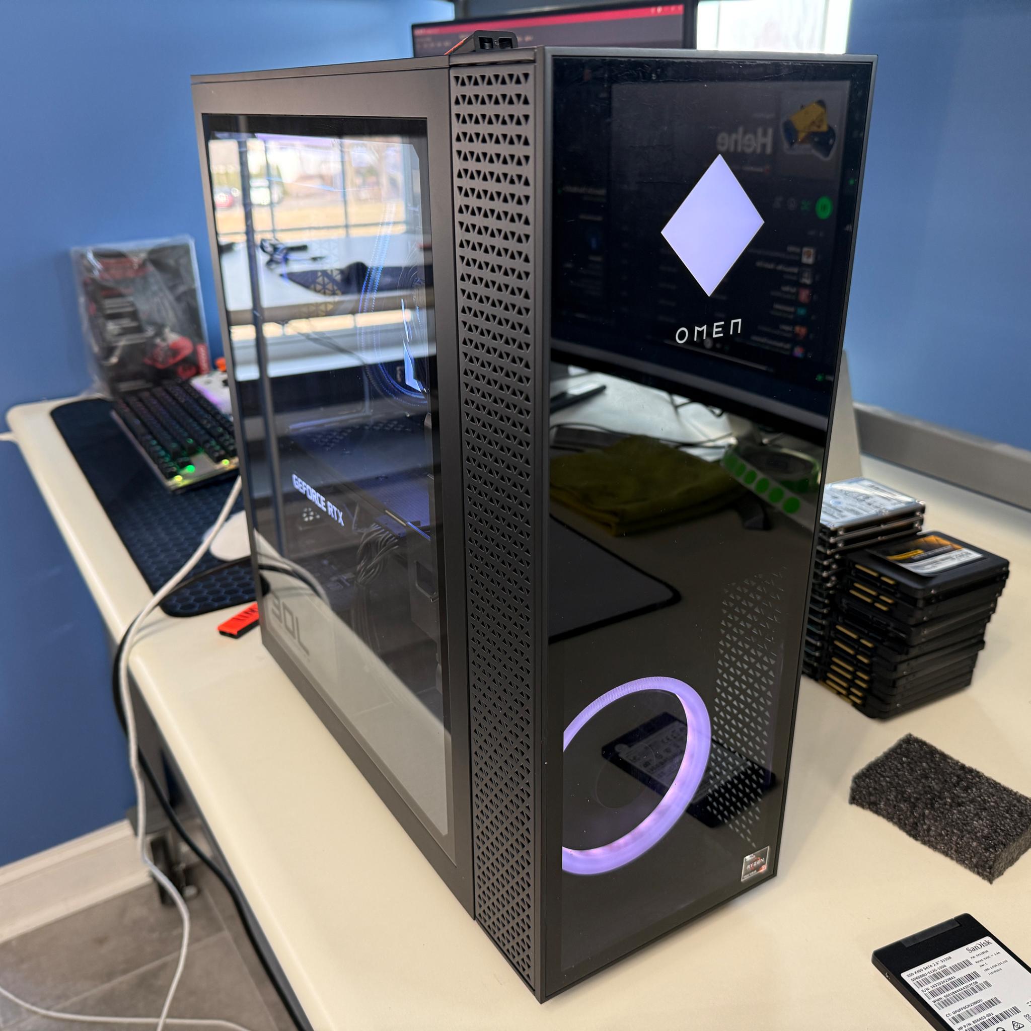 HP Omen 30L Gaming Desktop Ryzen 9 5900X RTX 3090 16GB RAM