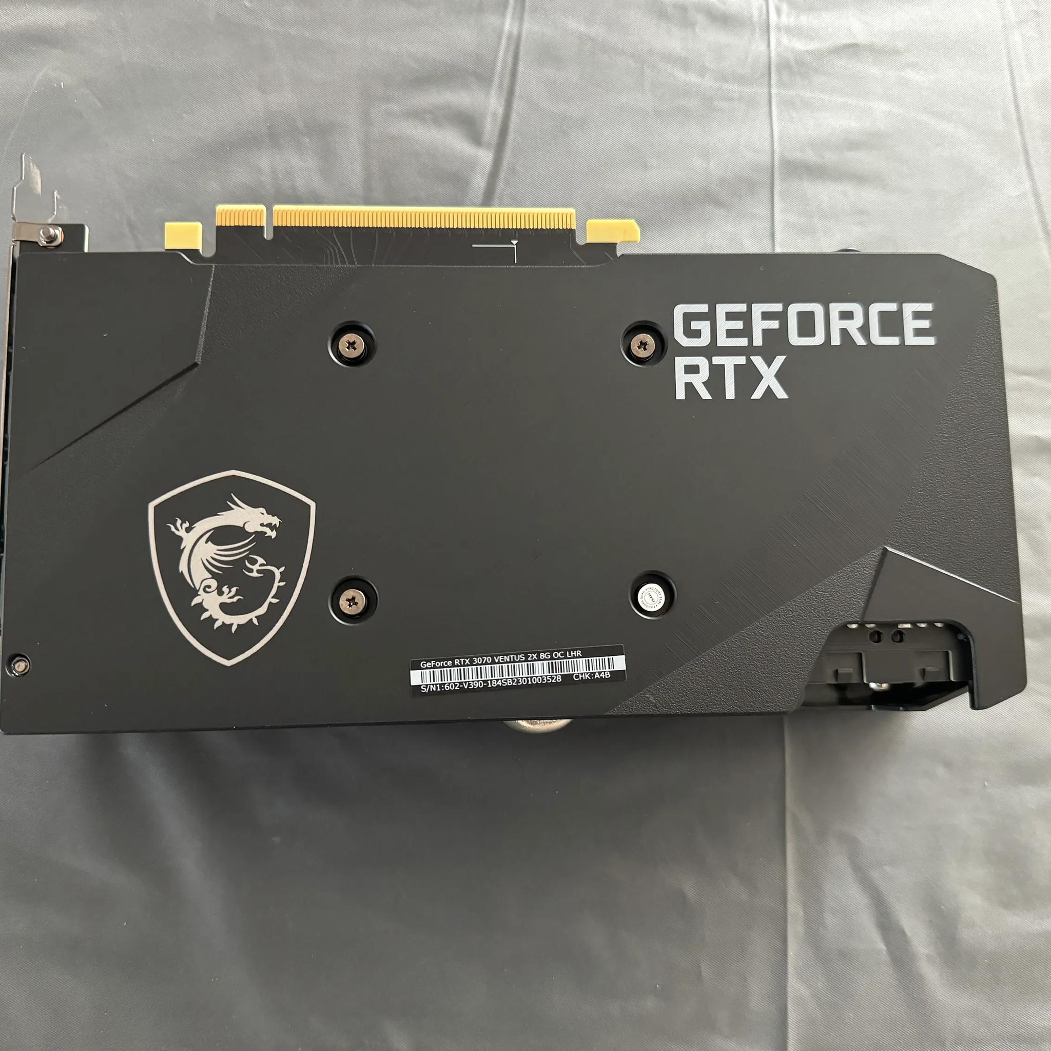 MSI Gaming GeForce RTX 3070 8GB GDRR6 256-Bit HDMI/DP TORX Fan 3.0 Ampere Architecture OC