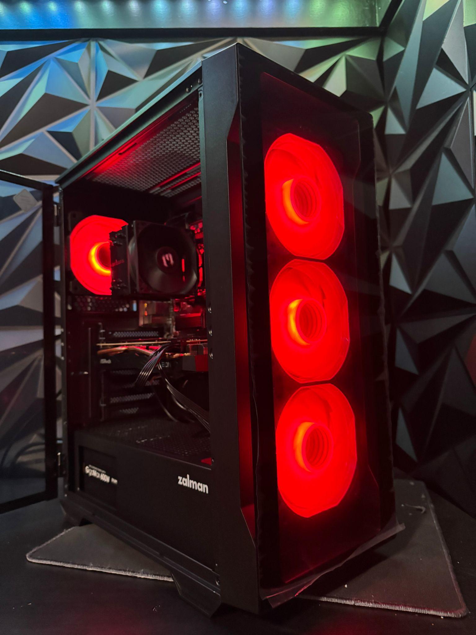 🟥🩸Red Leader🟥🩸1440P Gaming Ryzen 5 7600| RX 6700XT 12 GB| 32 GB DDR5| 1 TB NVMe