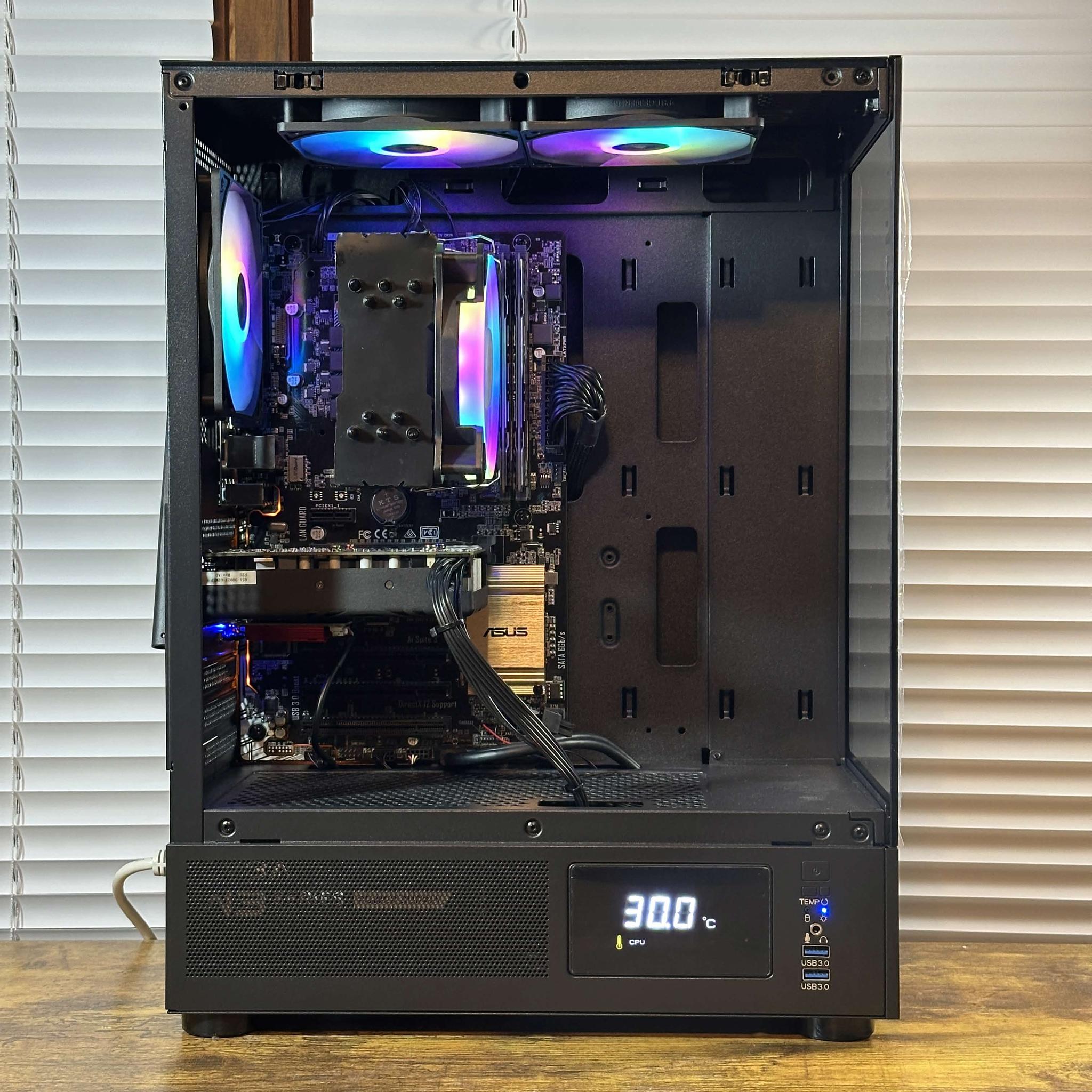 GTX 1660Ti 6GB | Intel i7 7700 | 16GB DDR4 |500GB SSD | Win11 | WIFI | 1080P Gaming PC