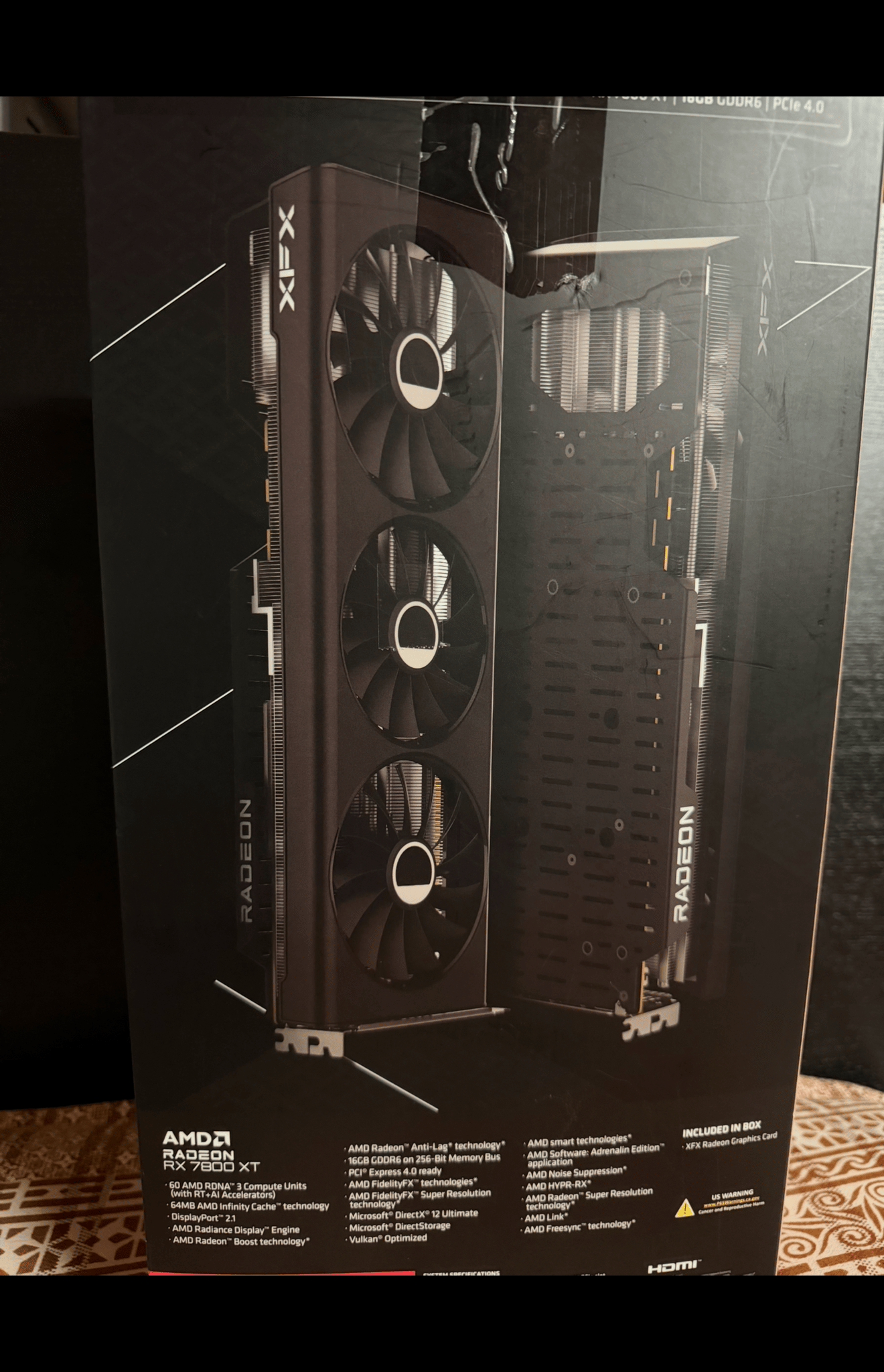 XFX Speedster QICK 319 Core Radeon RX 7800 XT