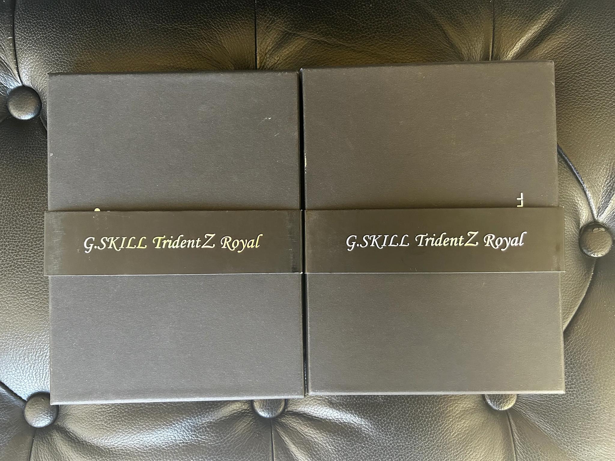 32 Gb Trident Z Royal RGB Memory 3200MGhz CL 16