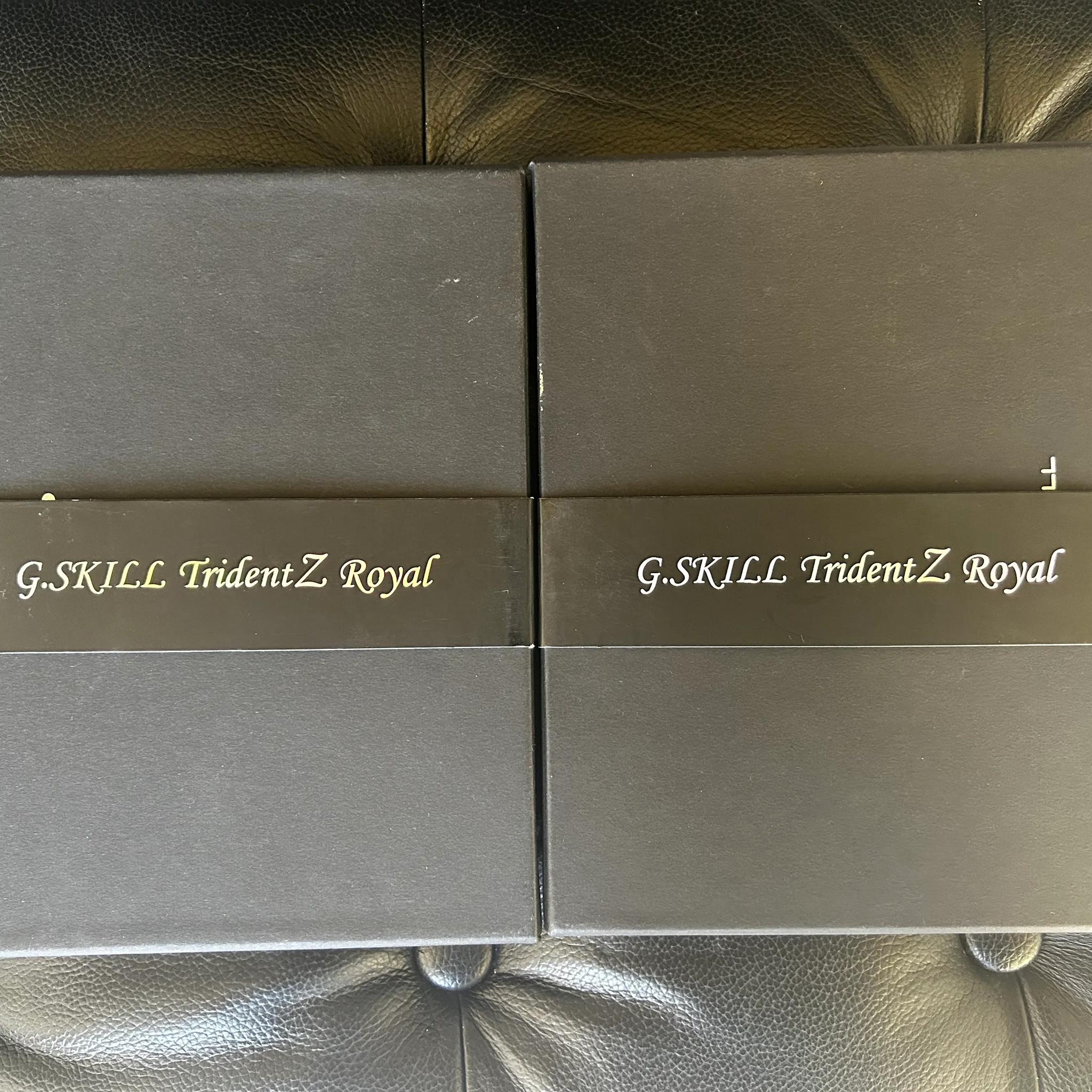32 Gb Trident Z Royal RGB Memory 3200MGhz CL 16