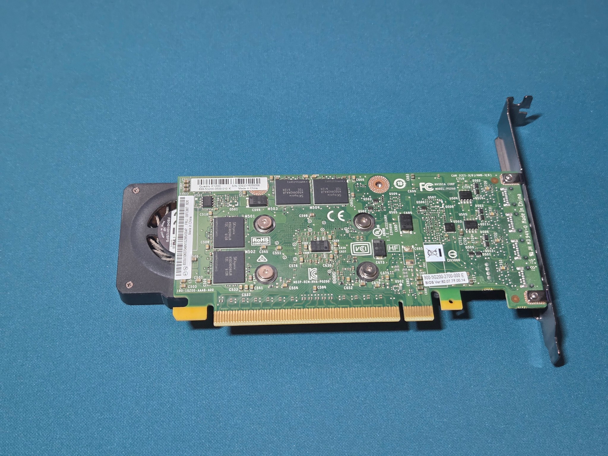 Nvidia Quadro K1200 4GB GDDR5