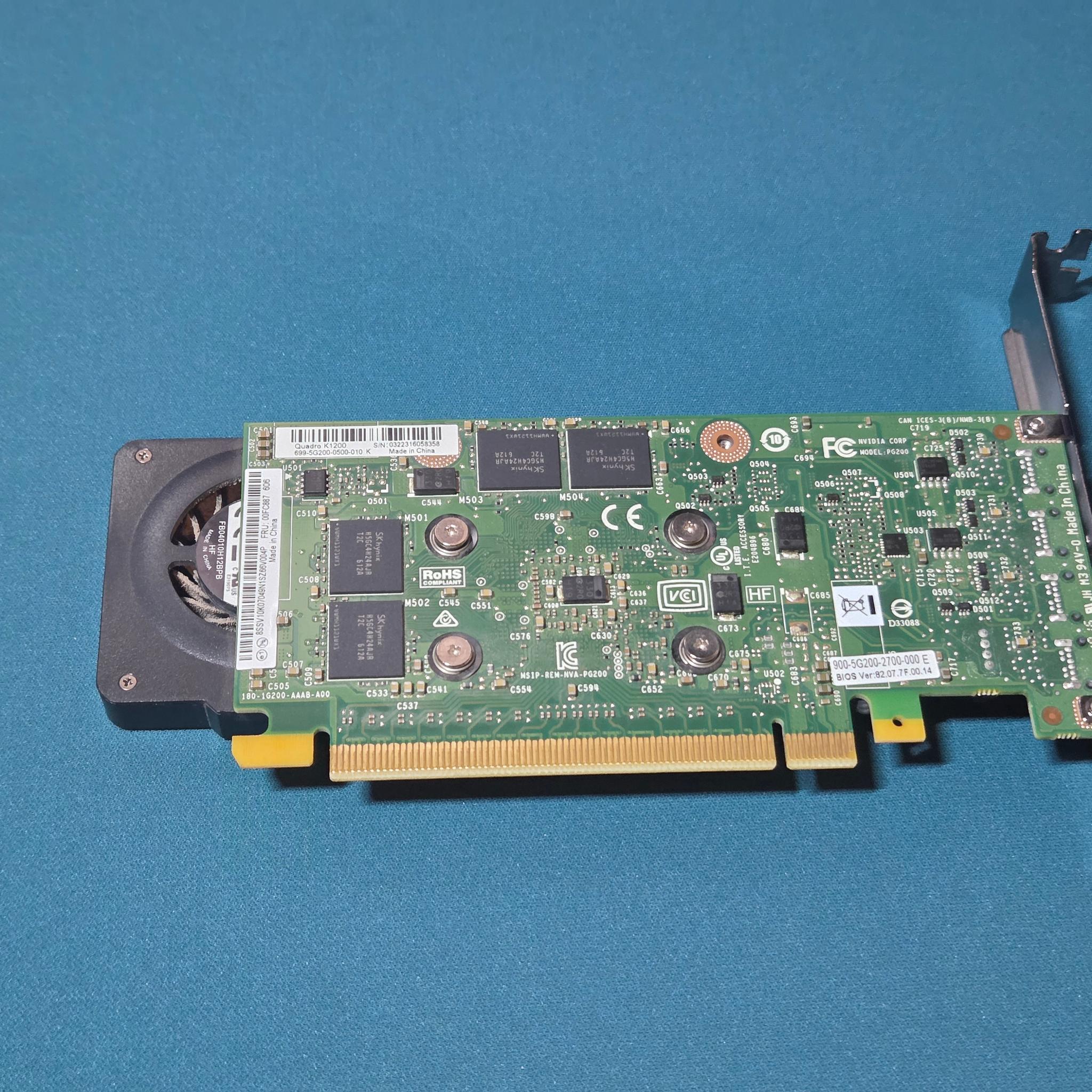 Nvidia Quadro K1200 4GB GDDR5