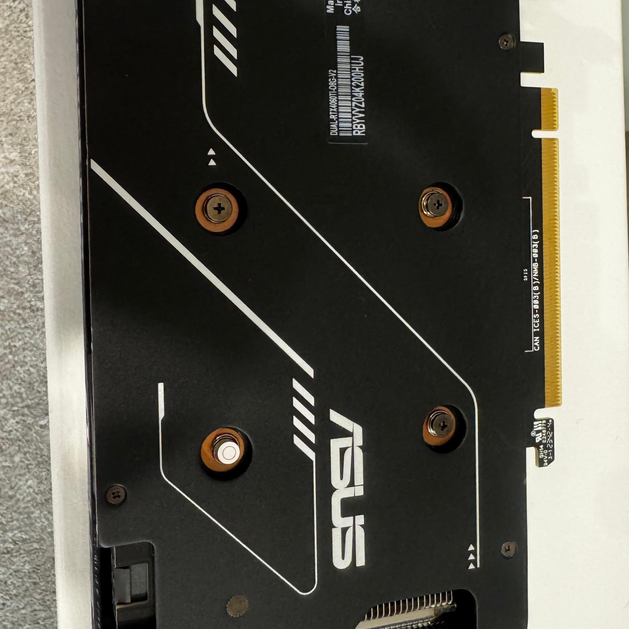 ASUS Dual V2 OC GeForce RTX 4060Ti 8GB