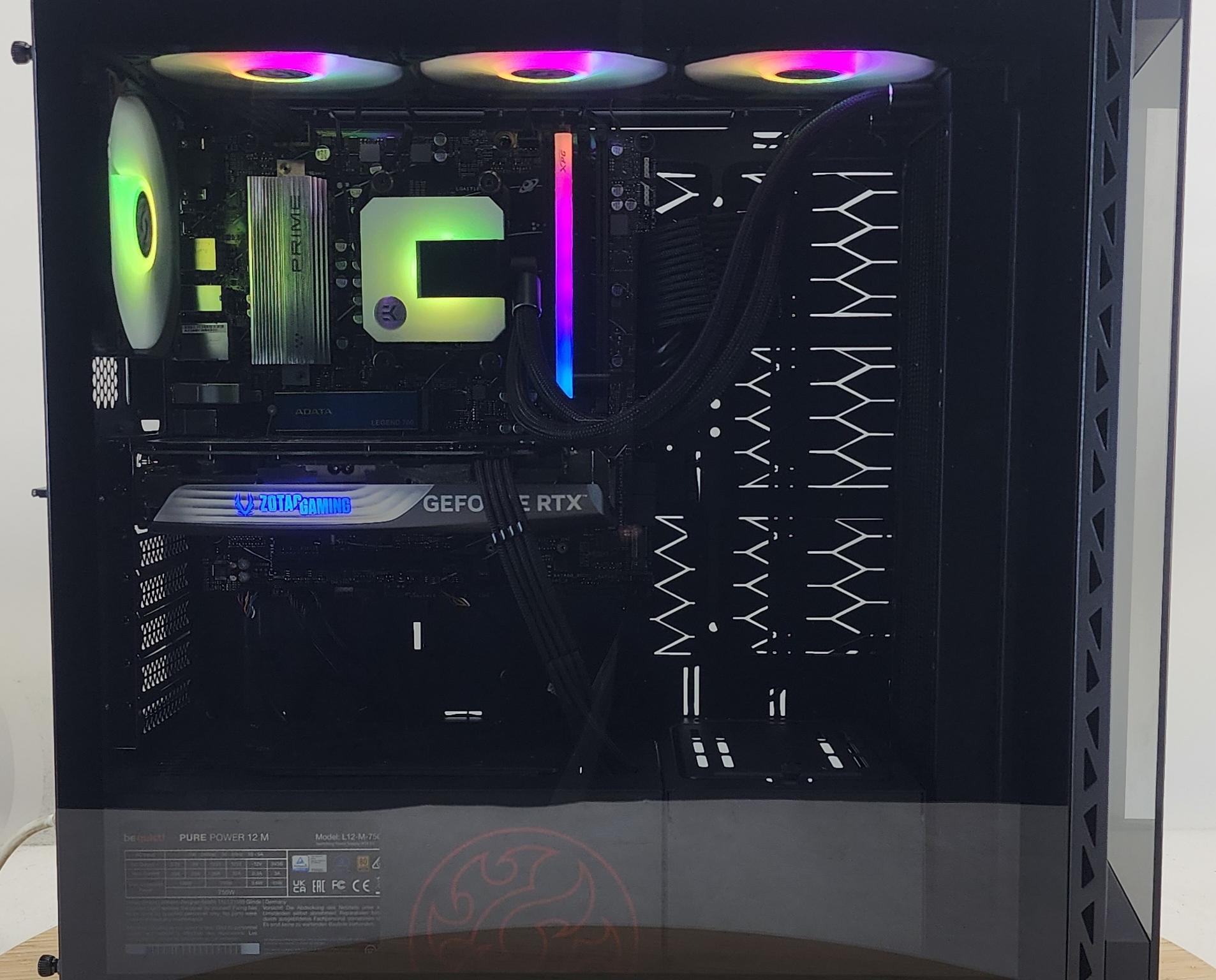 Gaming PC Ryzen 7 9700X 16GB RAM 1TB SSD RTX 4060 Ti 16GB Windows 11 Computer