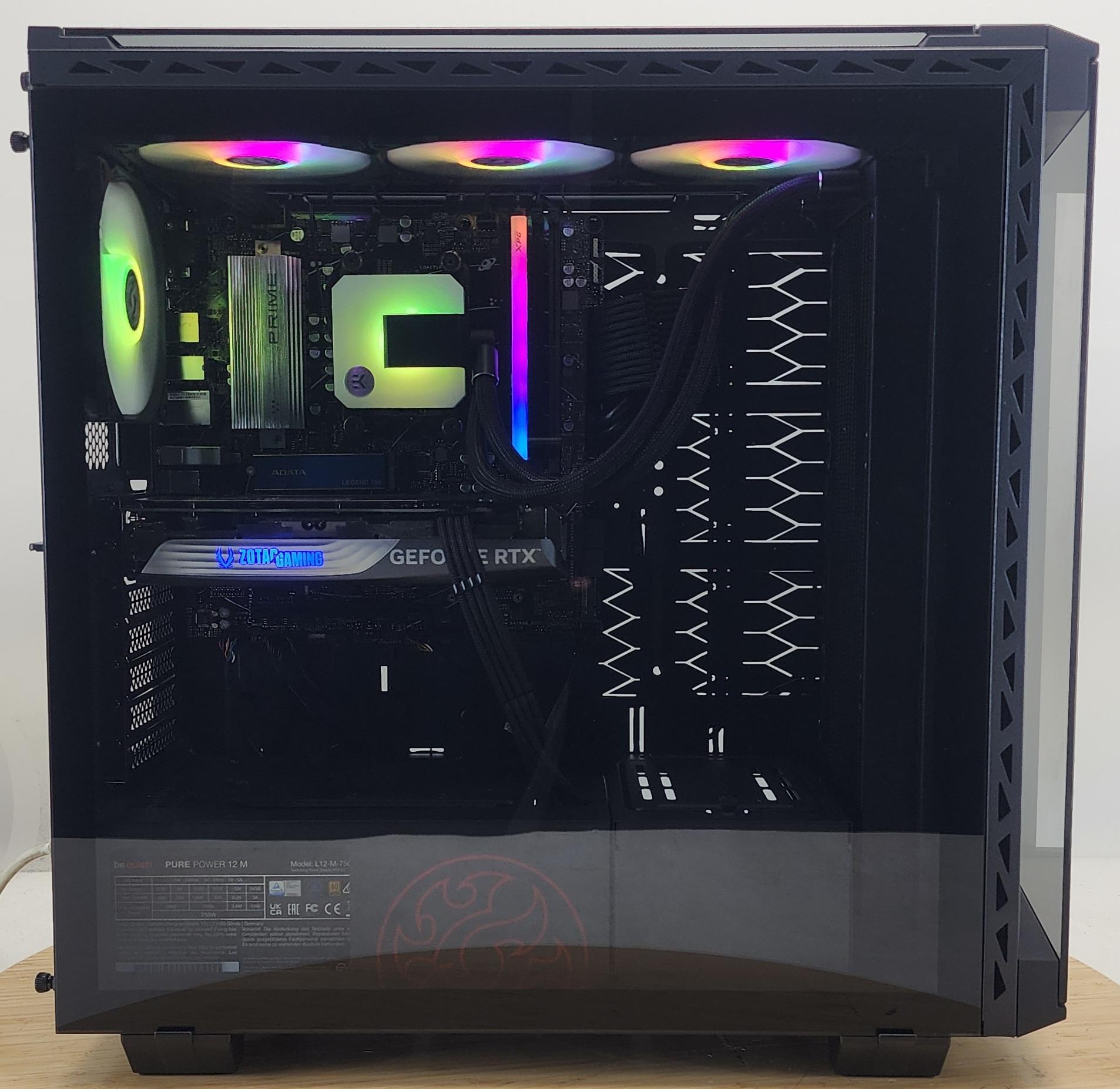 Gaming PC Ryzen 7 9700X 16GB RAM 1TB SSD RTX 4060 Ti 16GB Windows 11 Computer
