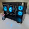 Black Gaming PC - 5060 8GB  - Ryzen 5 5600G  - 16GBs ram - 512GB Nvme