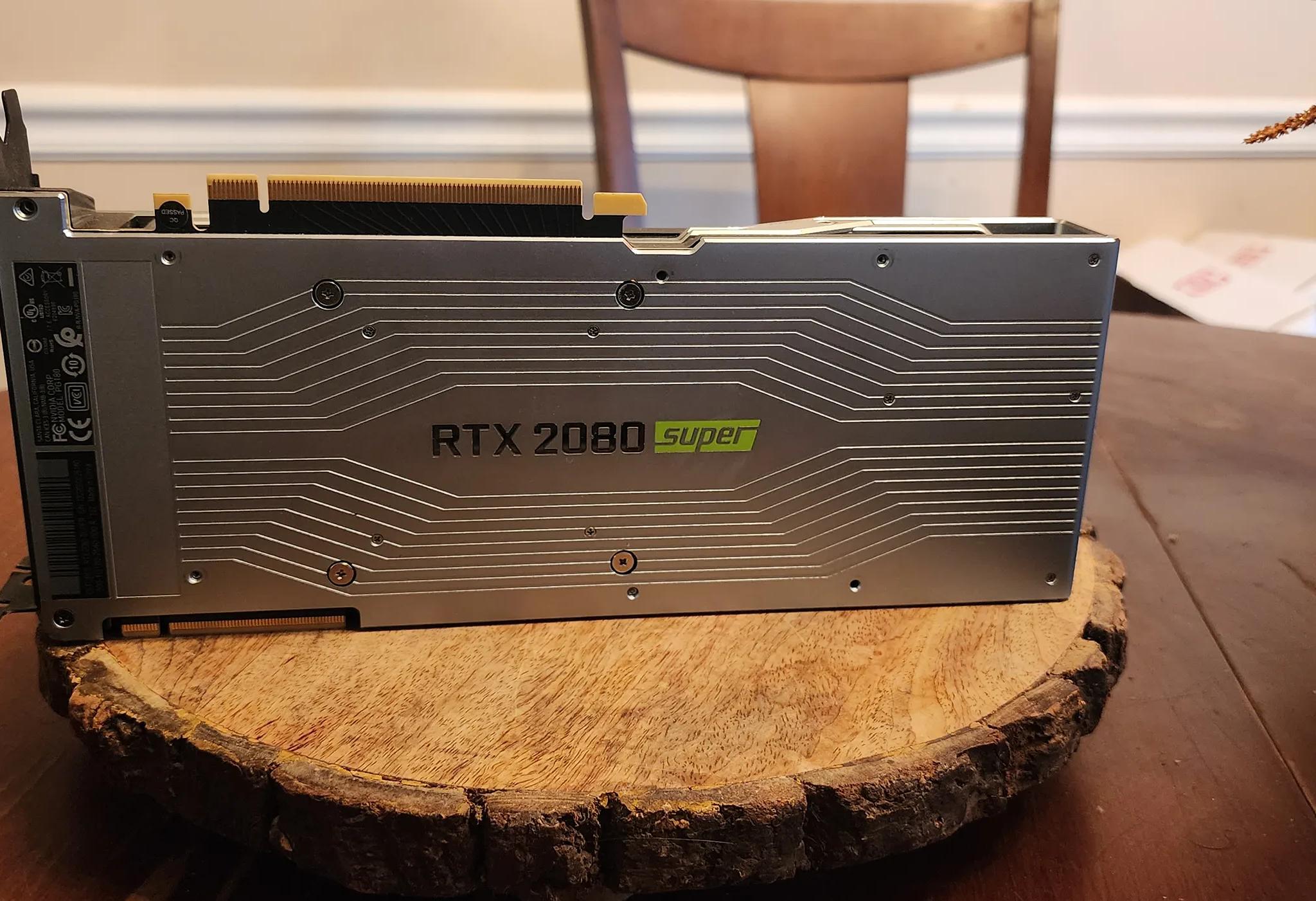 NVIDIA GeForce RTX 2080 Super Founders Edition Graphics Card
