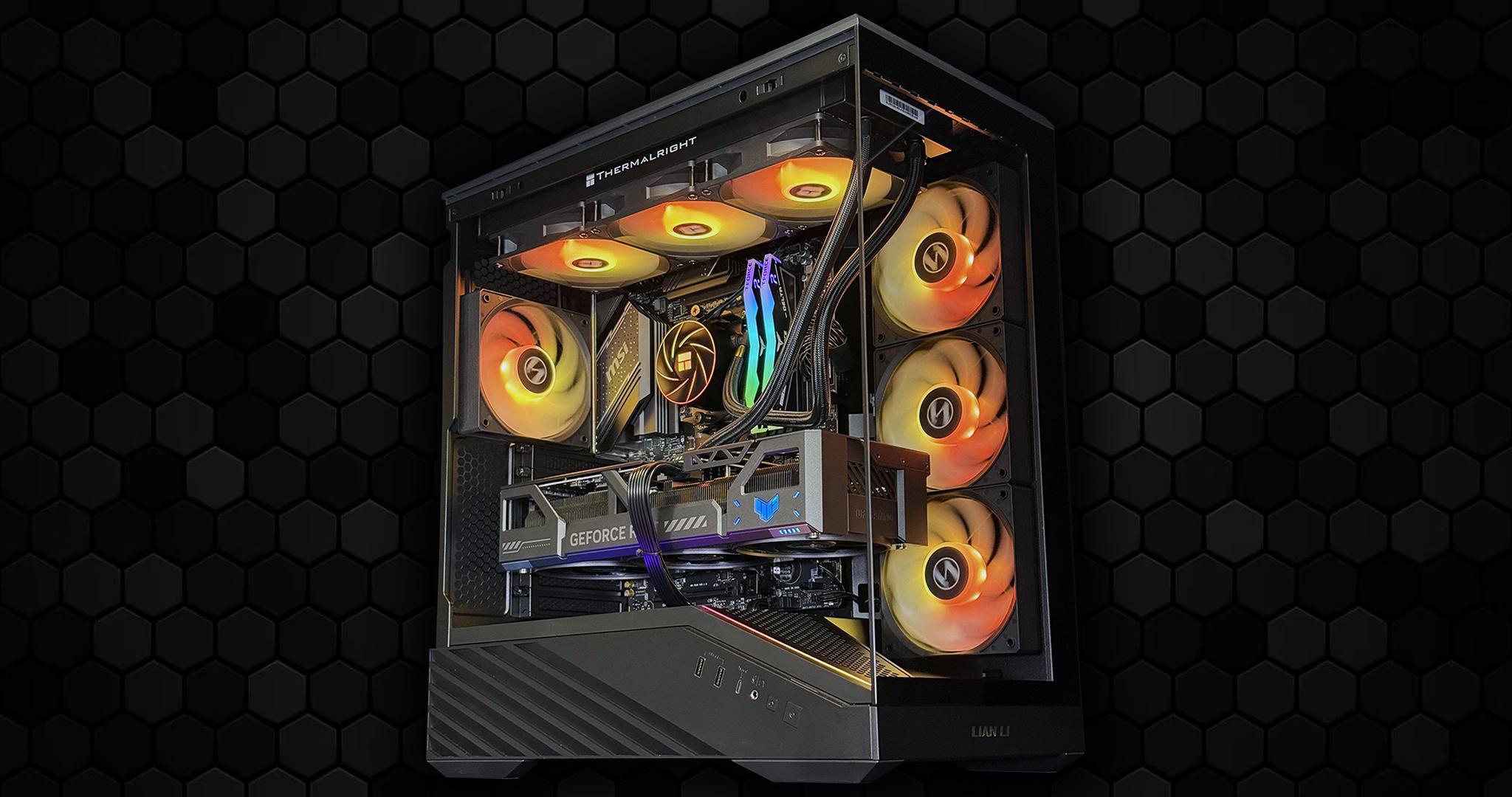 Ryzen 9 9950X3D | RTX 5090 32GB | 32GB DDR5 (6000 MT/s) | 2TB SSD | 1200W Gold PSU | AI Vector