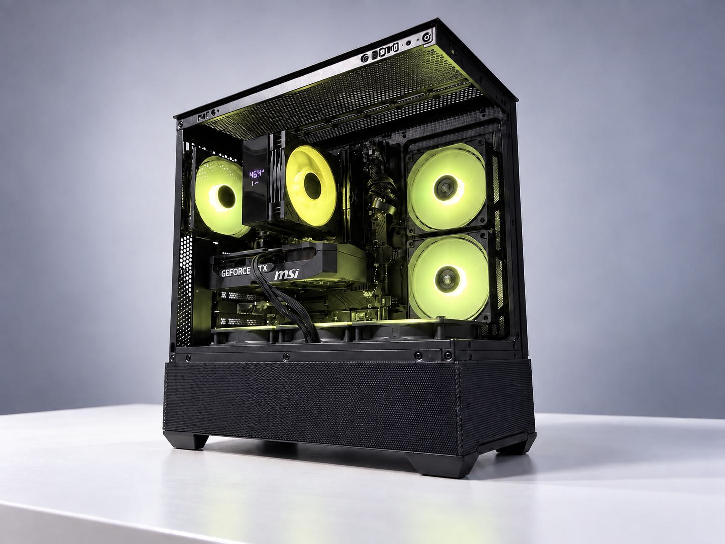 NIGHTFALL 5070 | Ryzen 7 8700F | RTX 5070 | 32GB DDR5 | 4TB SSD use to be a workstation OR gamer