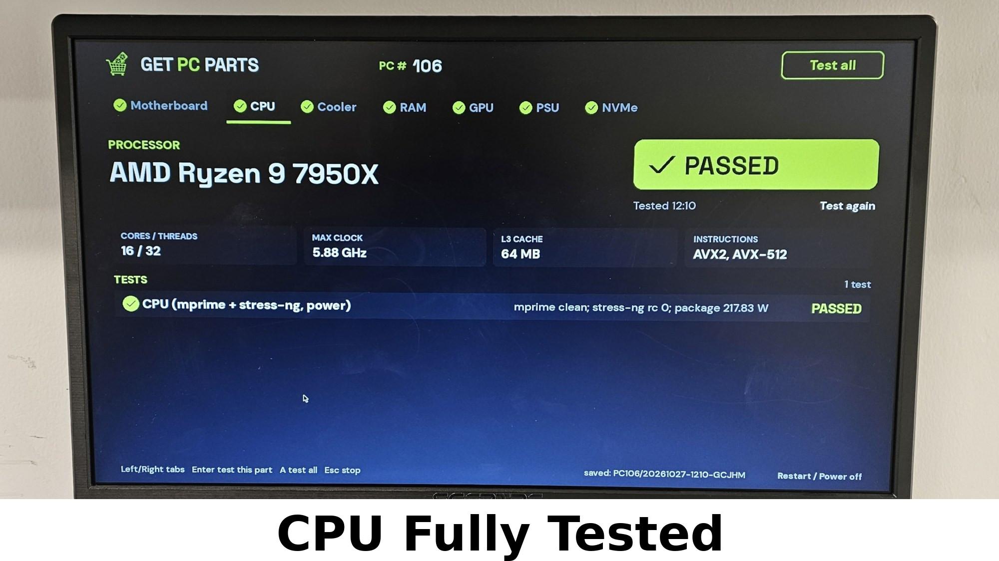 AMD Ryzen 9 7950X AM5