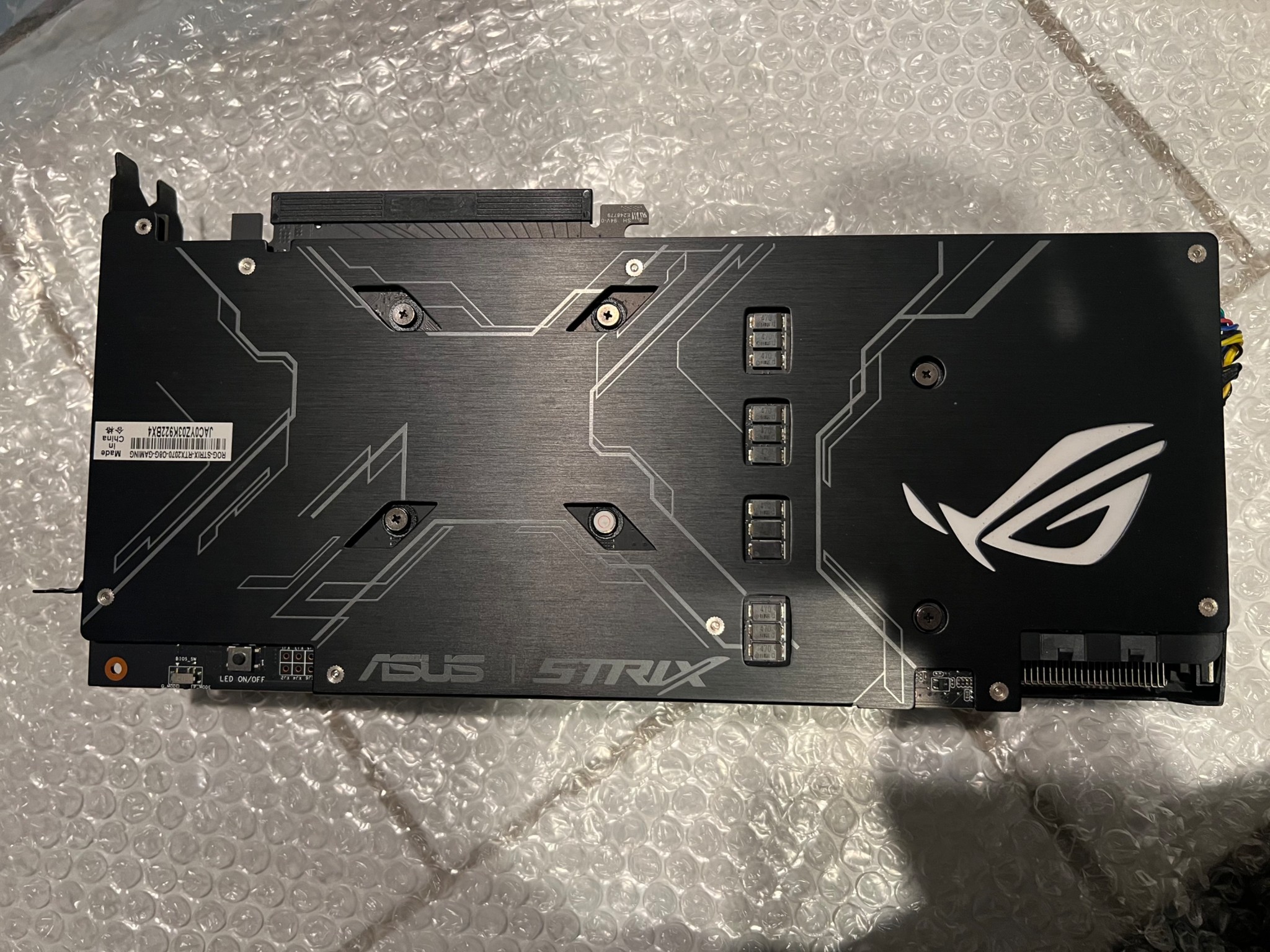 ASUS GeForce RTX 2070 ROG Strix Overclocked Triple-Fan 8GB GDDR6 PCIe 3.0 Graphics Card