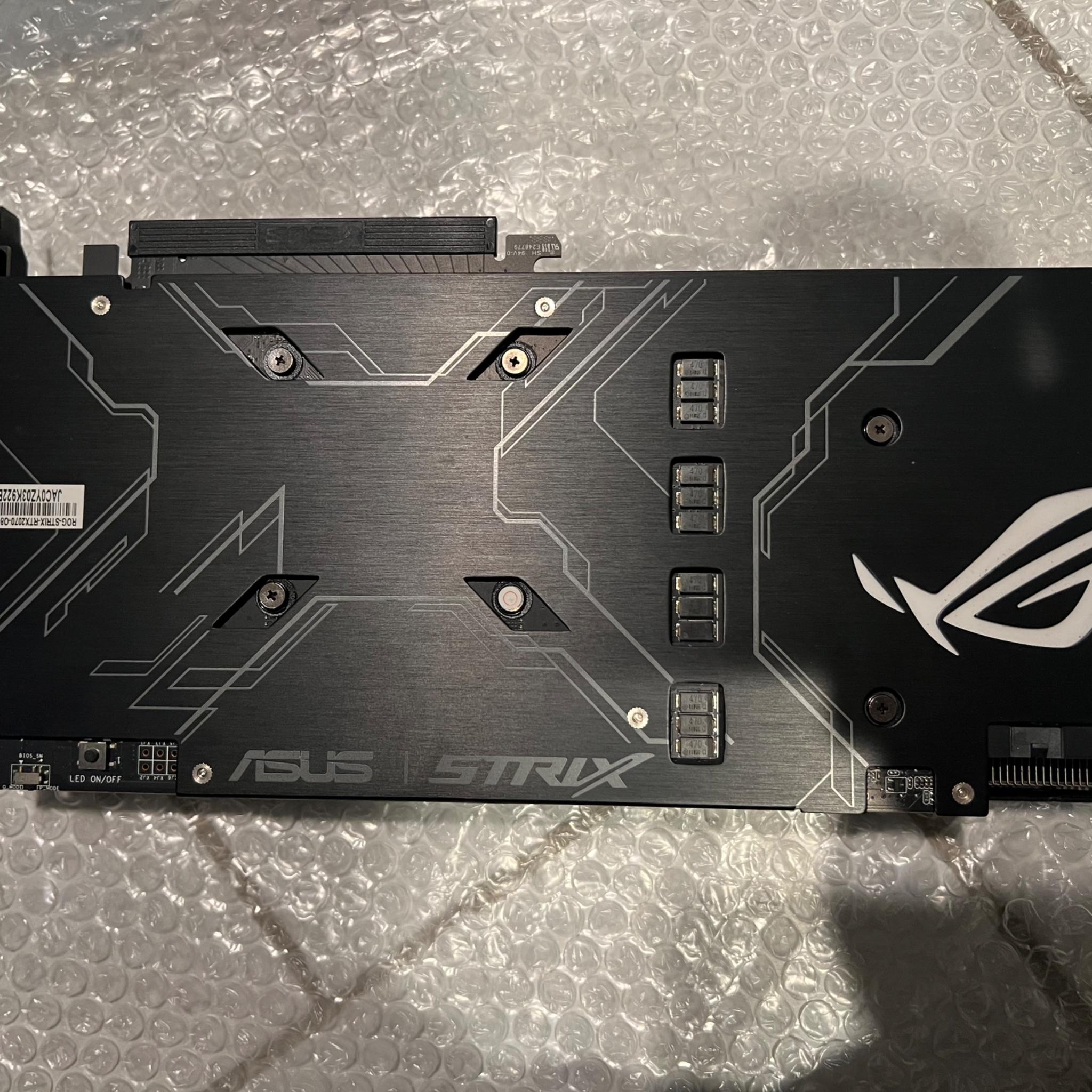 ASUS GeForce RTX 2070 ROG Strix Overclocked Triple-Fan 8GB GDDR6 PCIe 3.0 Graphics Card