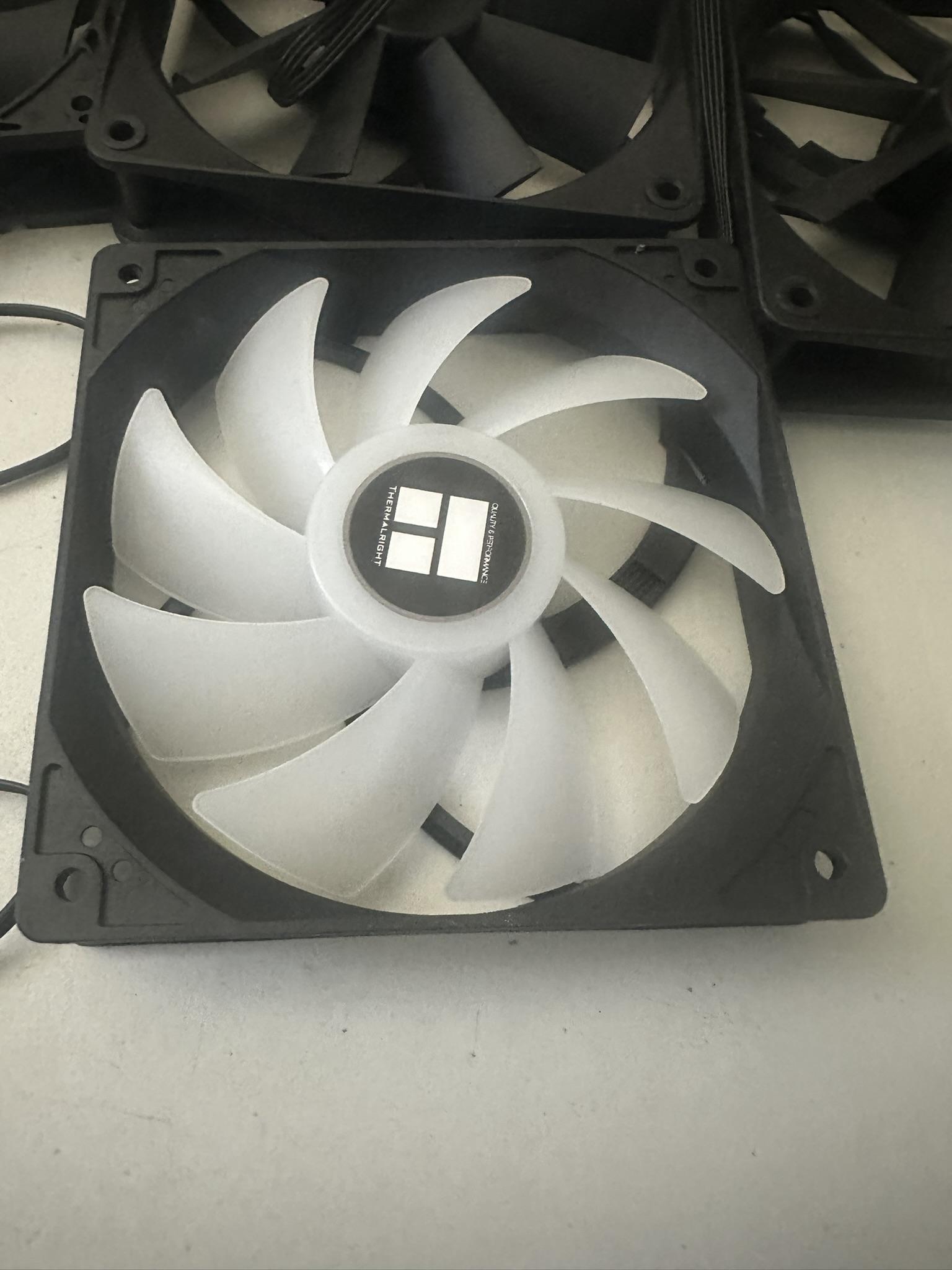 24 PC fans 120mm - mutiple brands - RGB & Non-RGB fans