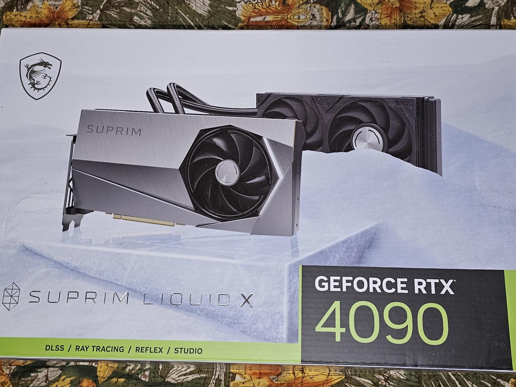 RTX 4090 MSI Supreme Liquid X