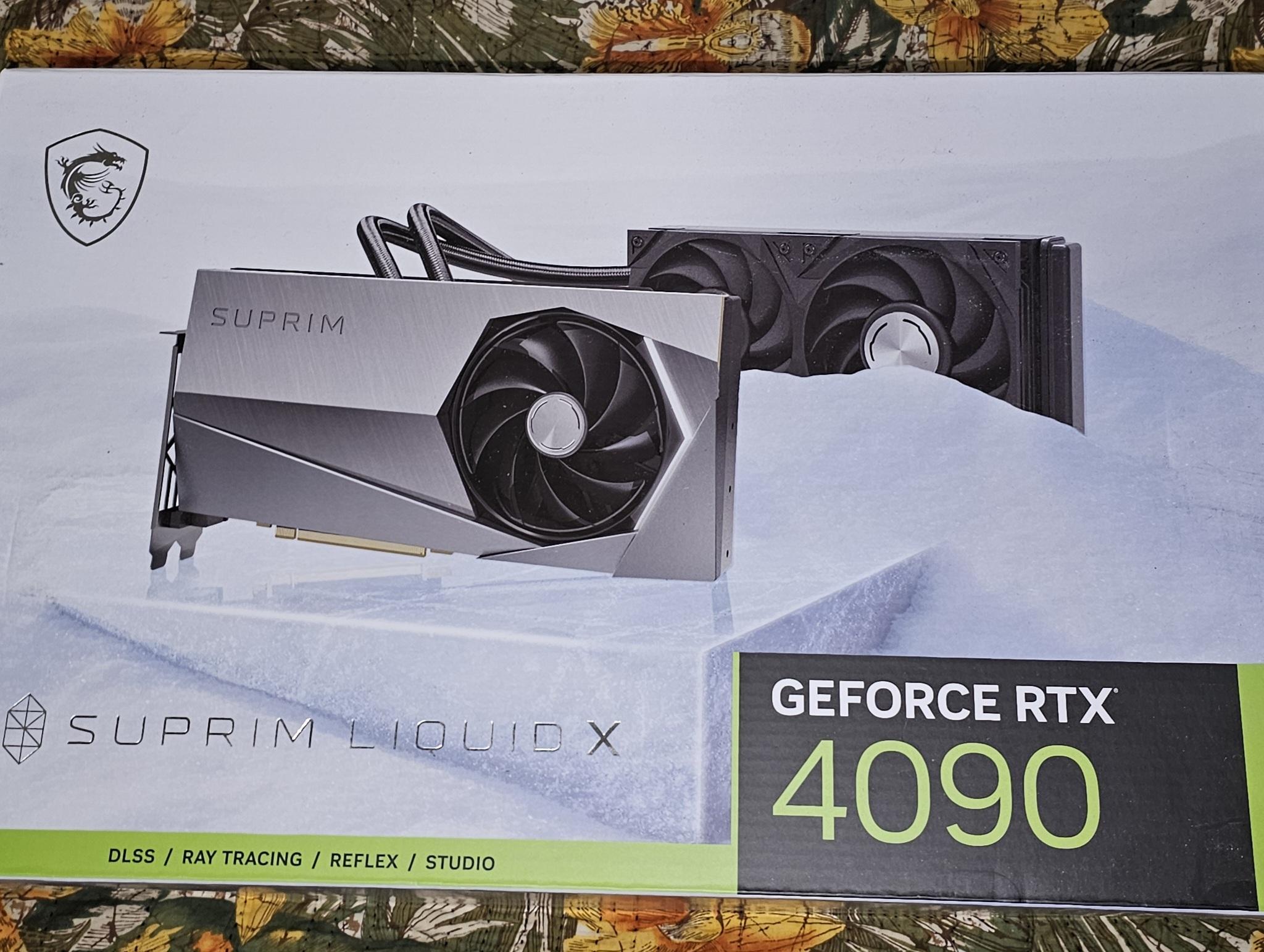 RTX 4090 MSI Supreme Liquid X