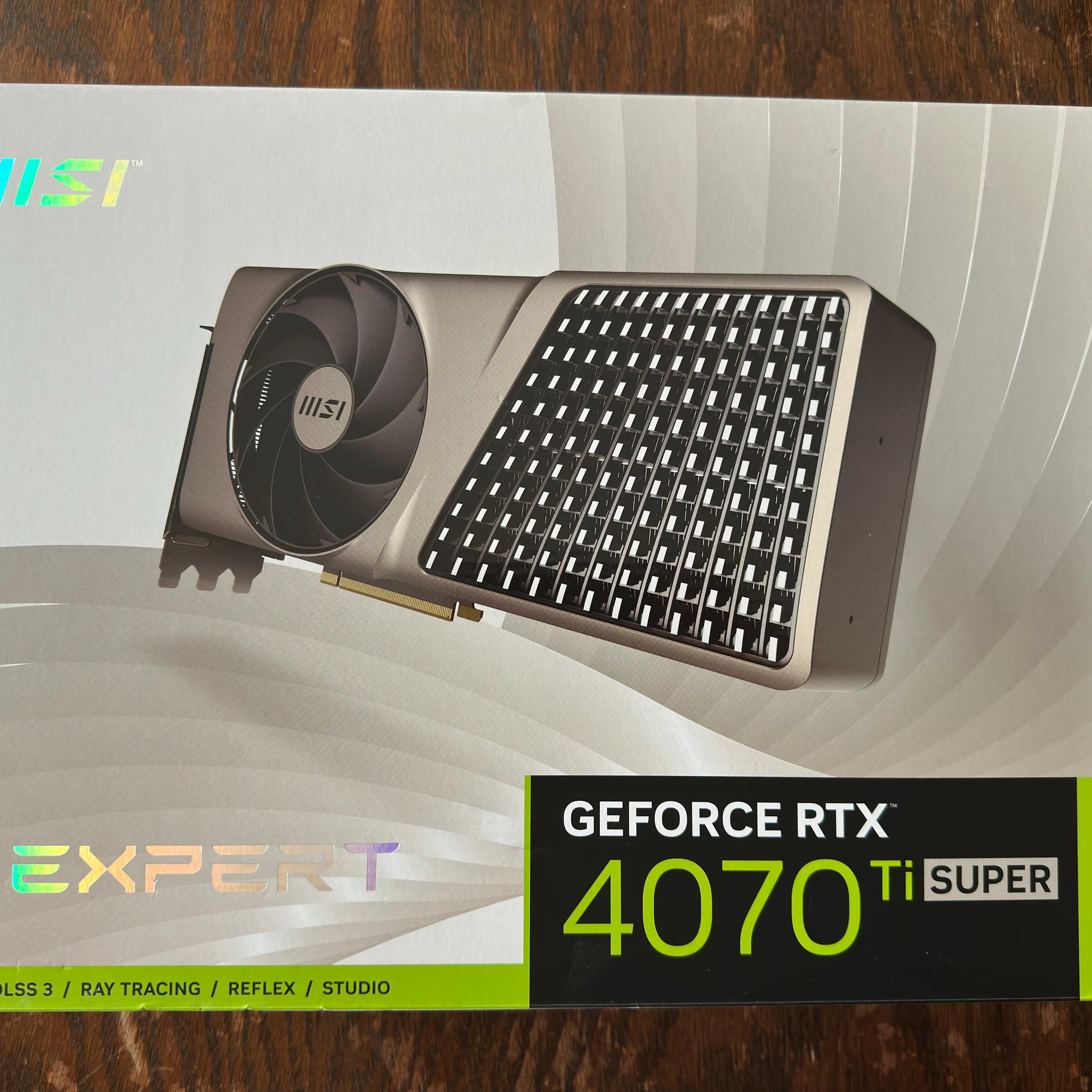 MSI GeForce RTX 4070 Ti SUPER 16G EXPERT