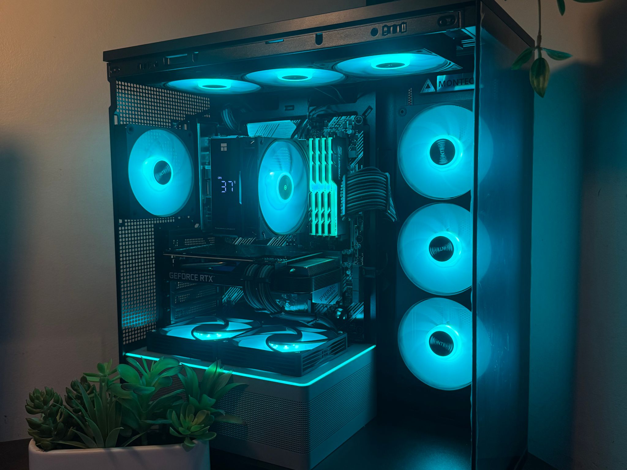 🖤 Budget Showcase 1080p Gaming PC 🩶 - Ryzen 5 5600X | RTX 3060 Ti 8GB | 32GB DDR4 3200 | 1TB SSD