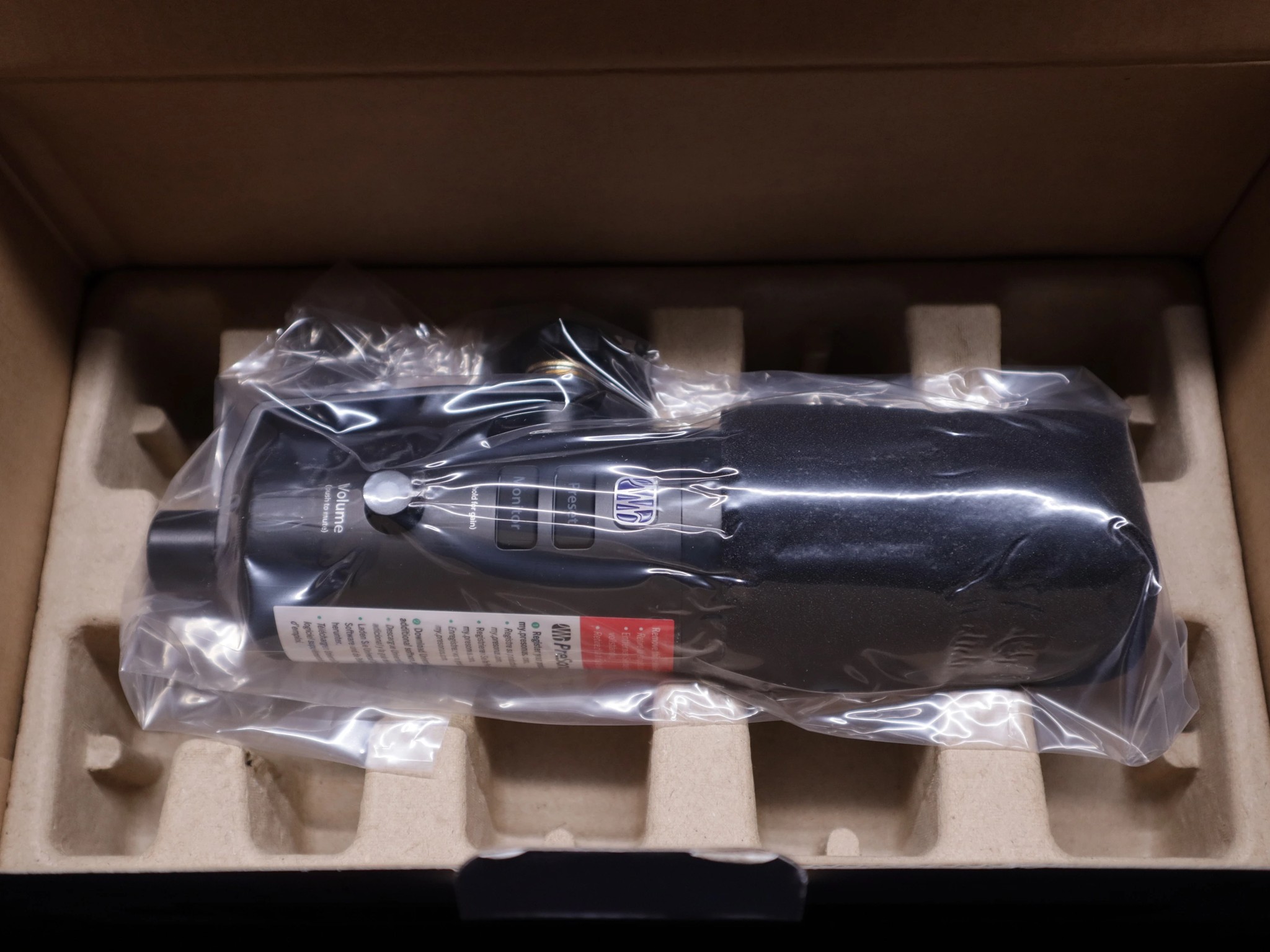 [New] PreSonus Revelator Dynamic USB Microphone - Black