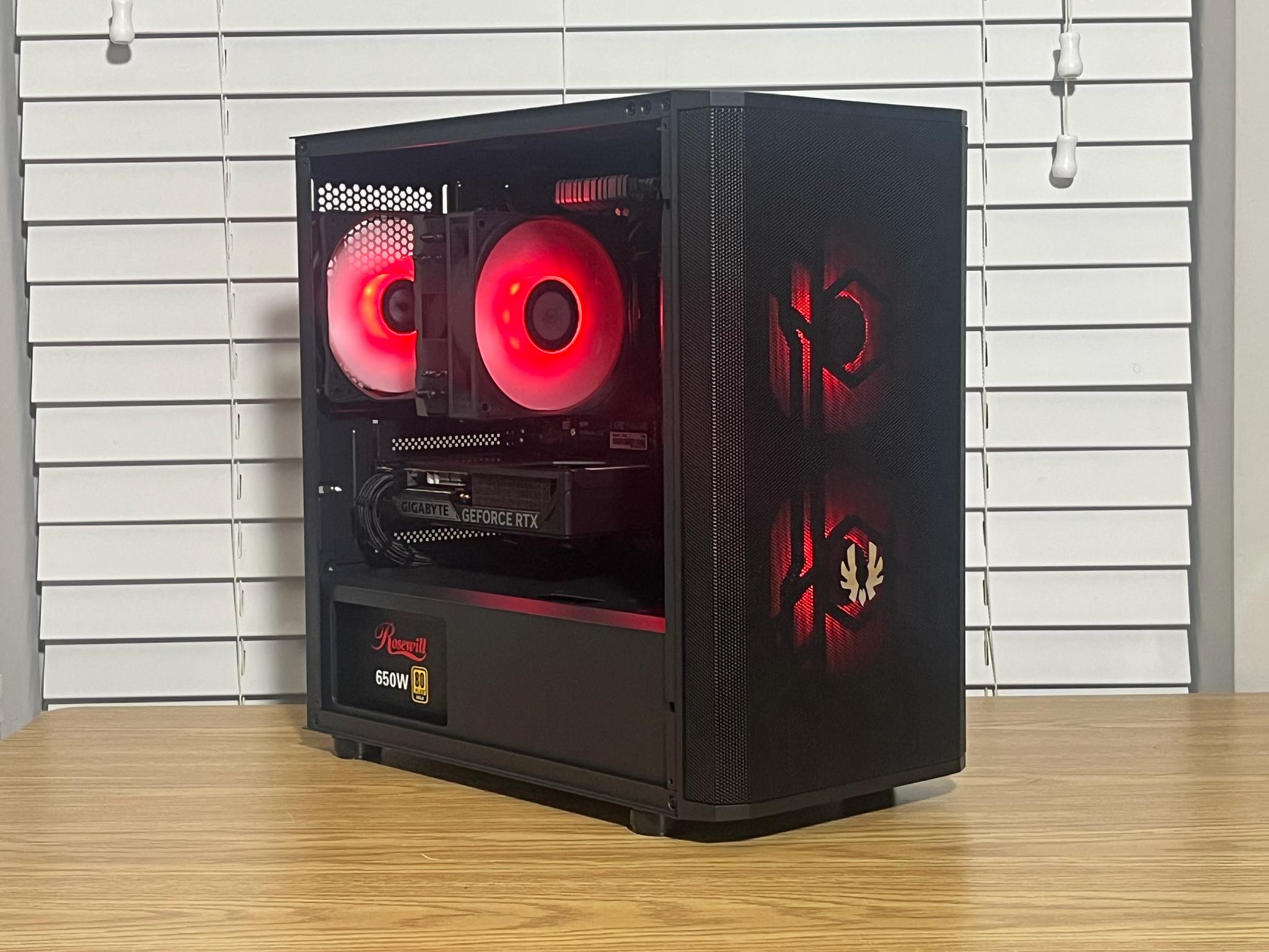 🖤💚Ryzen 5 5600 | RTX 5060 | 32GB DDR4 | 1TB SSD | Gaming PC💚🖤