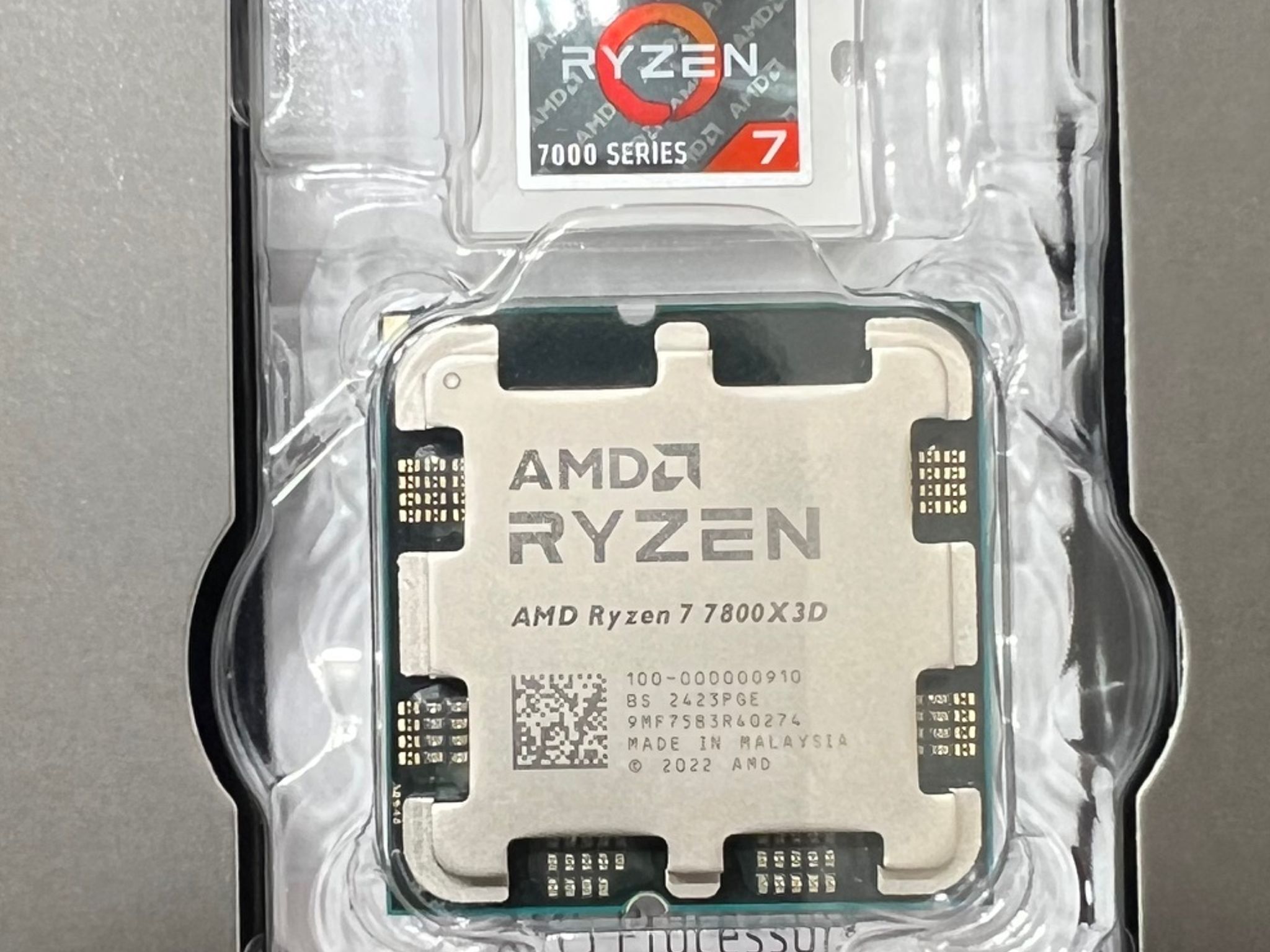 AMD Ryzen 7 7800X3D CPU