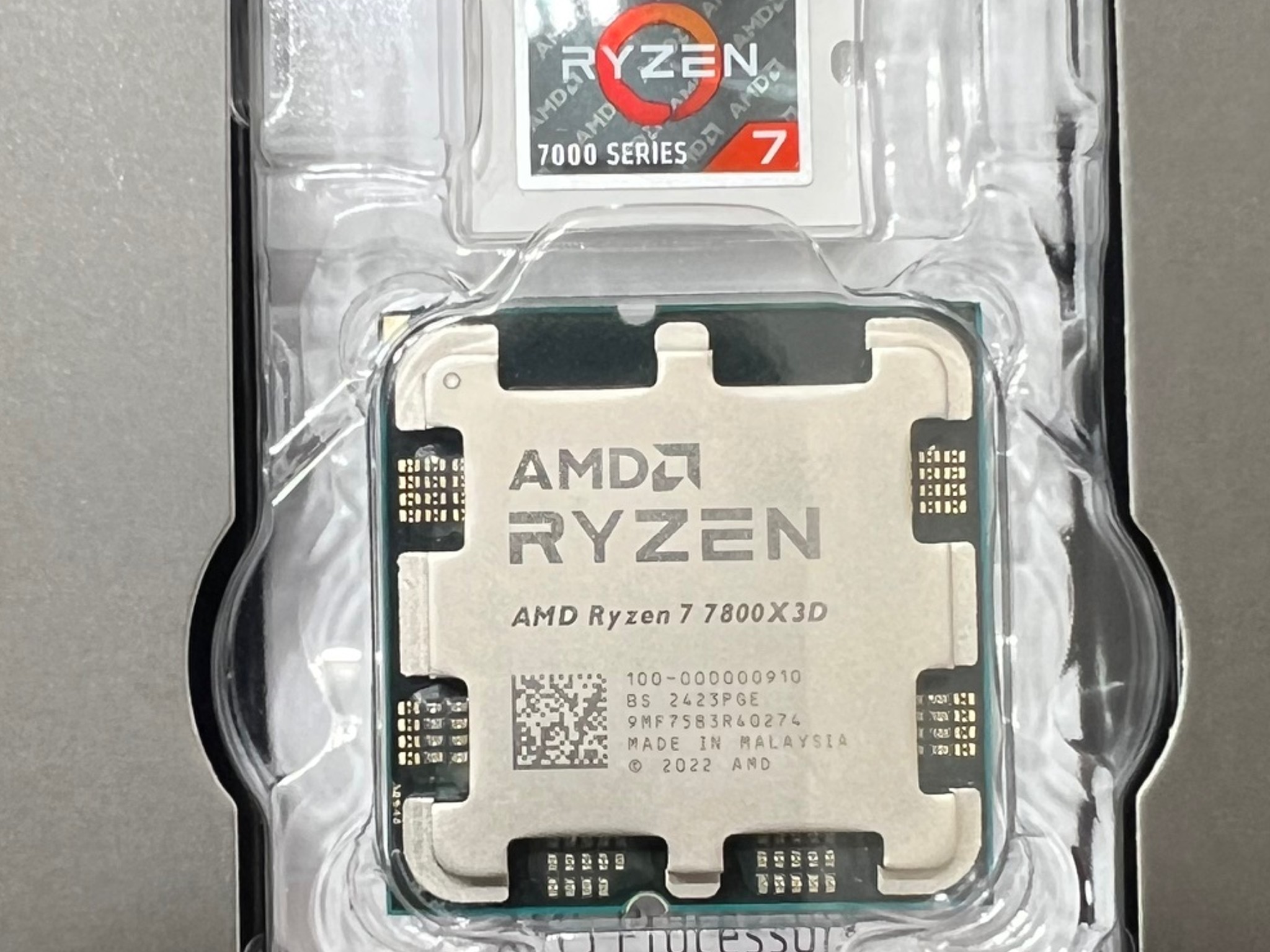 AMD Ryzen 7 7800X3D CPU