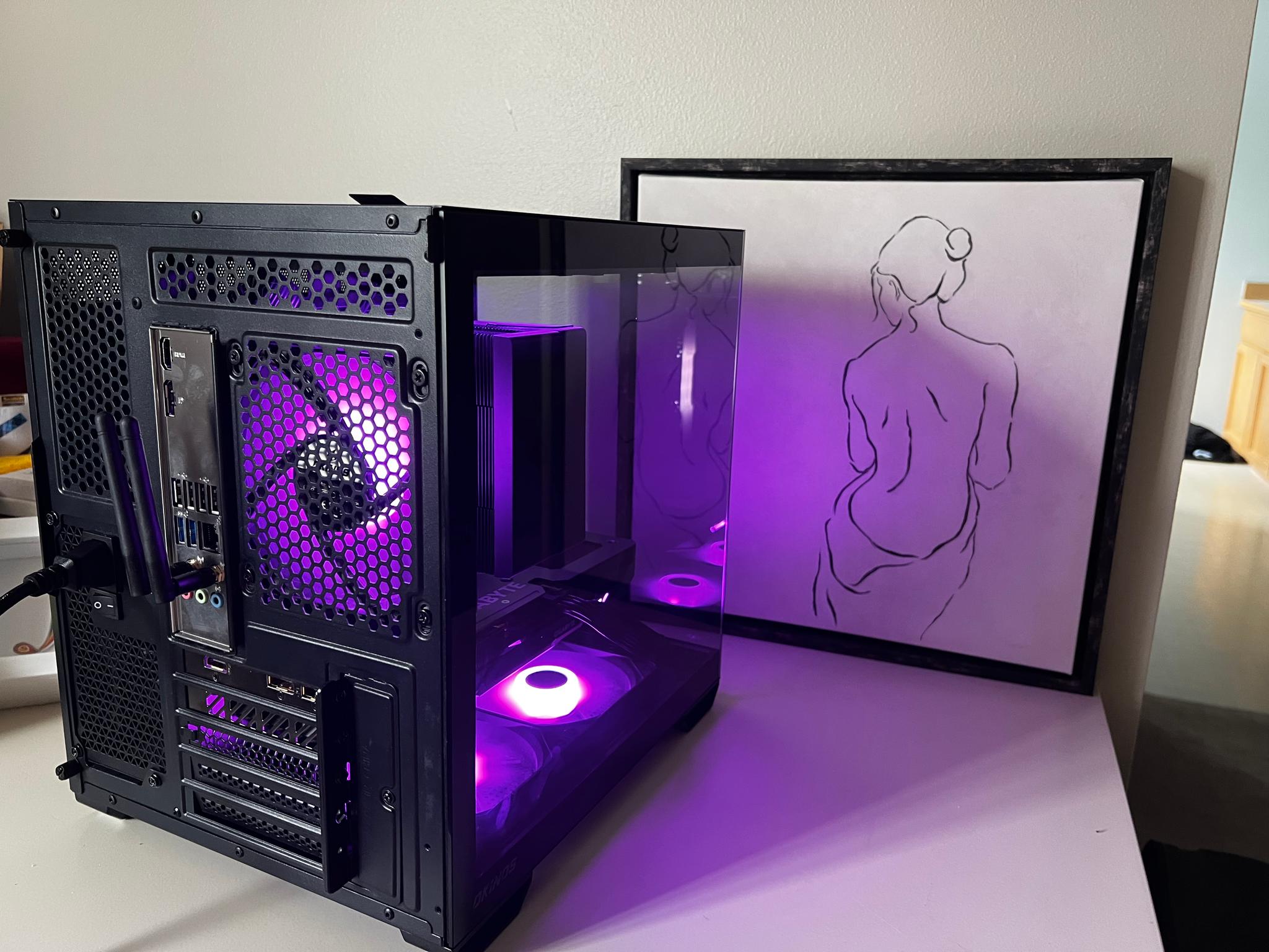 MYSTIC 🌑 | 🖥 Intel i5-12600K, RX 9060 XT, 1TB Nvme , 16GB RGB DDR4 | Black RGB Gaming PC