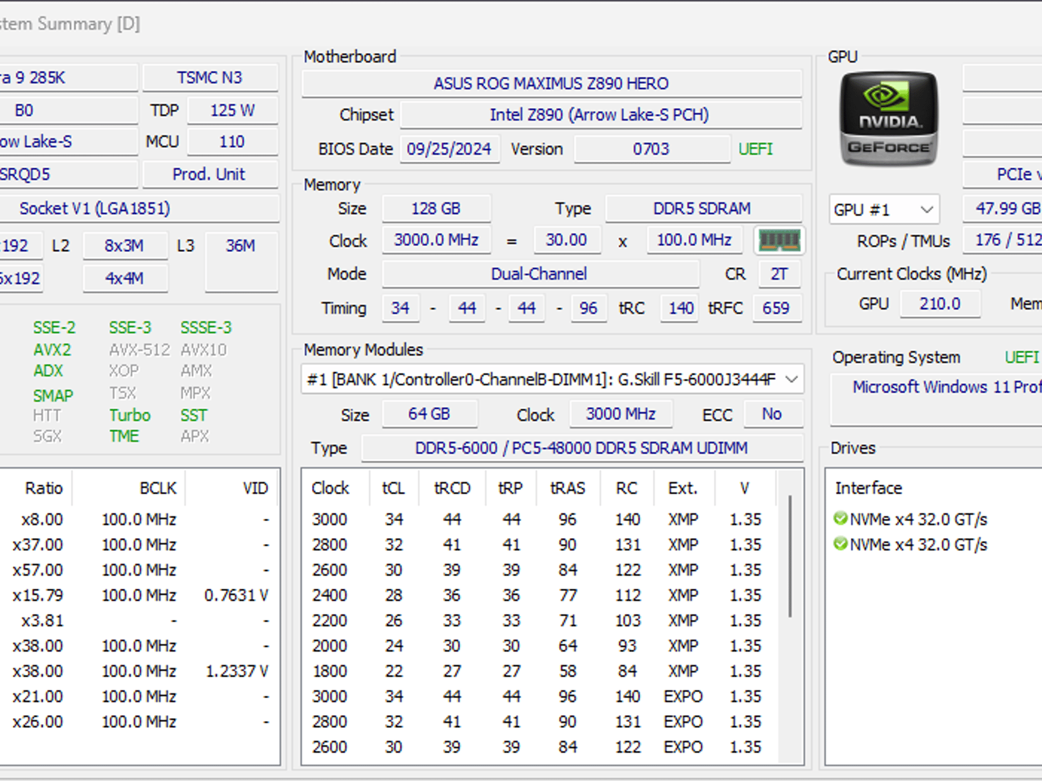 Current-Gen AI Gaming Workstation - RTX 4090 48GB / Core Ultra 9 285K / 128GB DDR5
