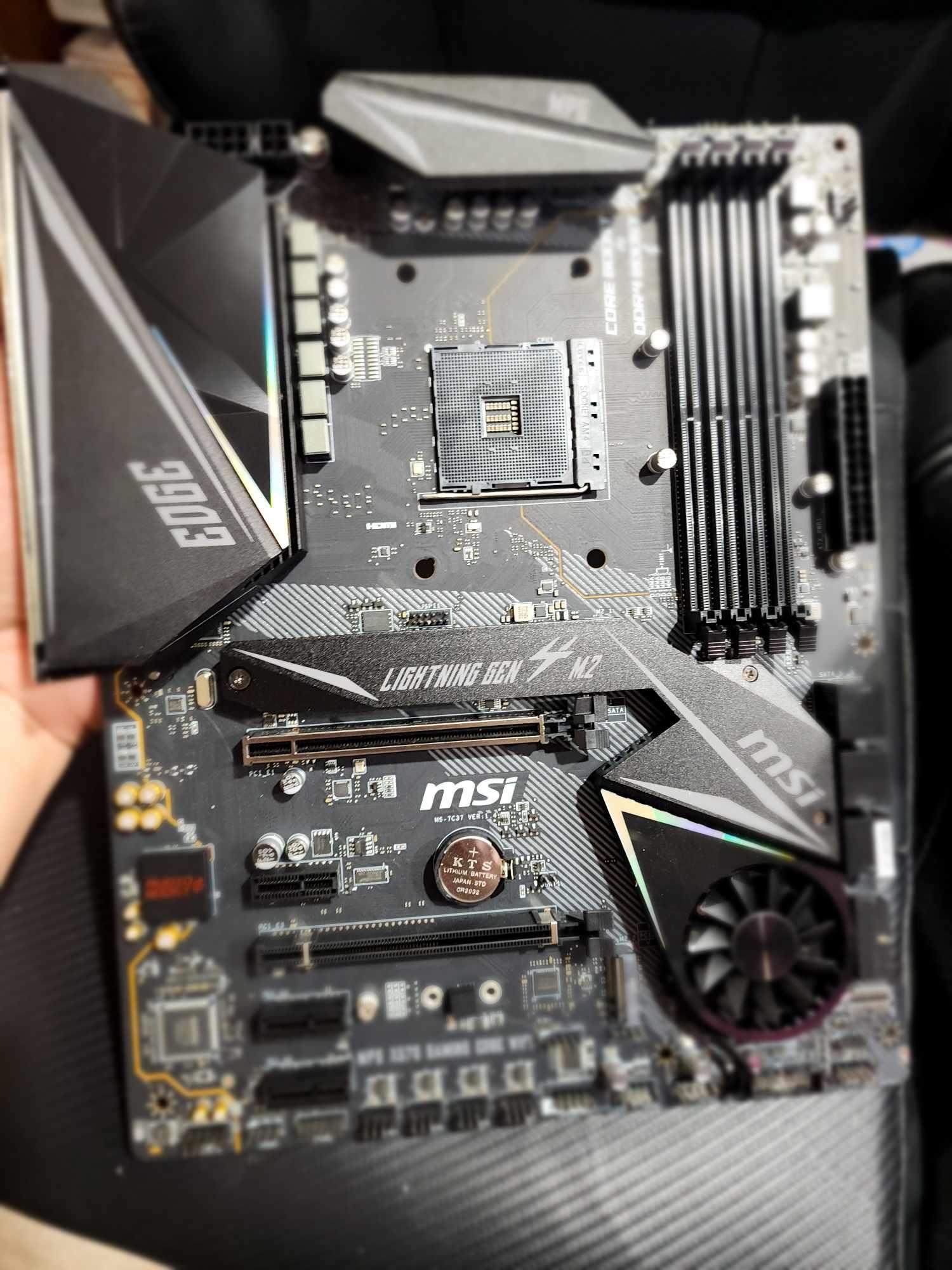 MSI MPG X570 Gaming Edge WiFi Motherboard AMD AM4 DDR4 AC Wi-Fi