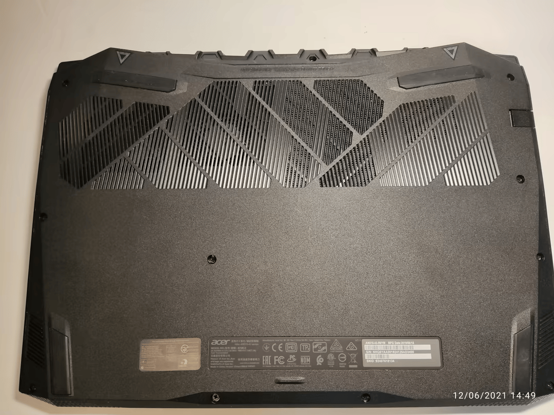 Acer Nitro 5 15.6" 1080p, Ryzen 5 3550H, RX560X GPU, 16gb Ram, 256GB + 500GB SSD Storage Laptop