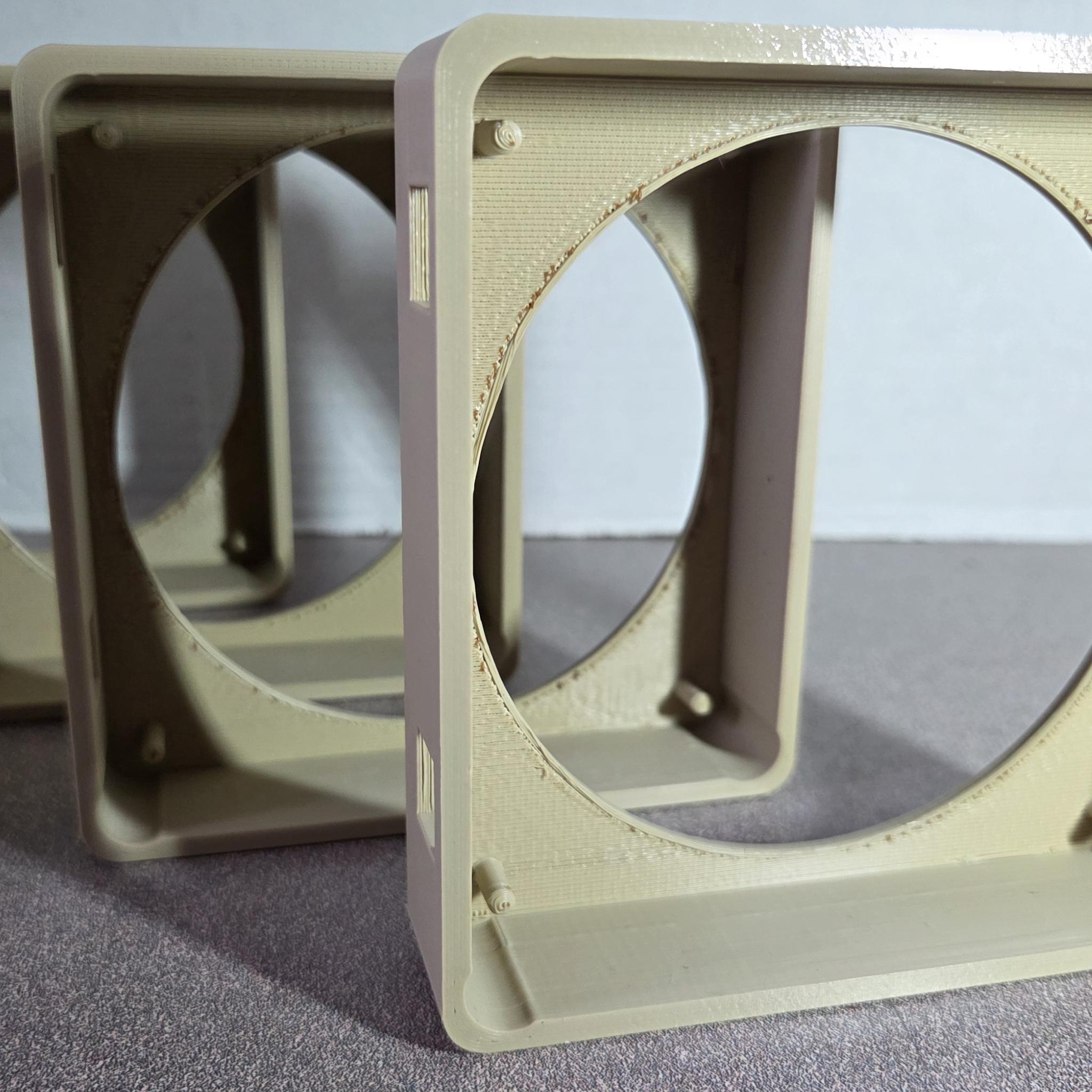 Custom Noctua NF-A12X25 Modular Fan Shrouds Only (No Fans) (4-Pack)