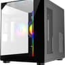 3 glass panel infinity fan case x3 120mm fans