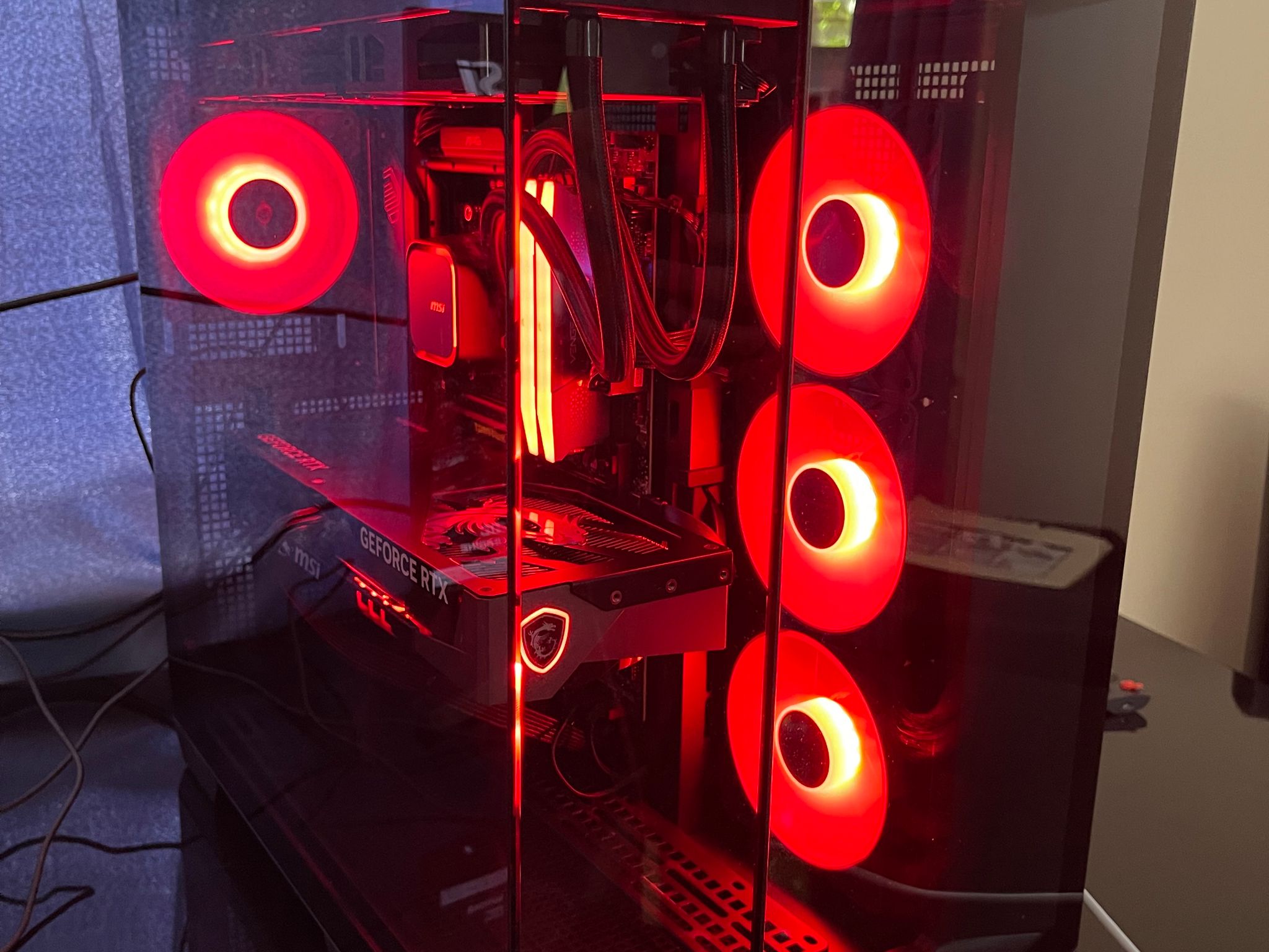 🐉ALL MSI PC / RTX 5070 / Ryzen 7 9700x/ 32gb DDR5/ 1Tb/ liquid cooled