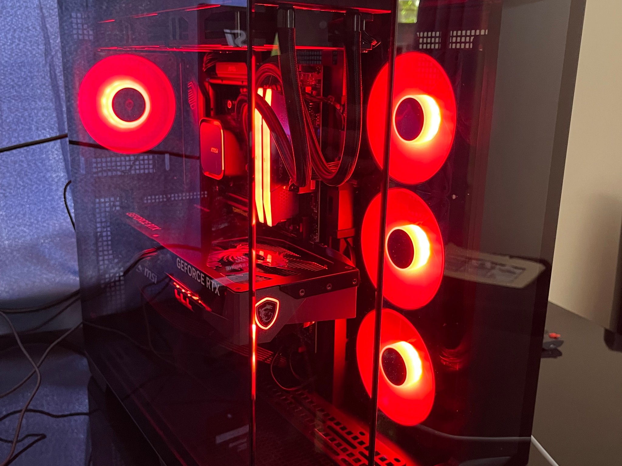 🐉ALL MSI PC / RTX 5070 / Ryzen 7 9700x/ 32gb DDR5/ 1Tb/ liquid cooled