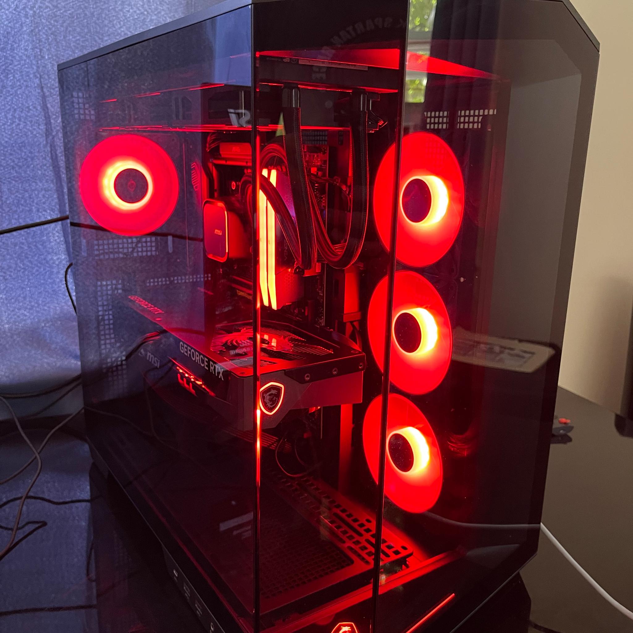 🐉ALL MSI PC / RTX 5070 / Ryzen 7 9700x/ 32gb DDR5/ 1Tb/ liquid cooled