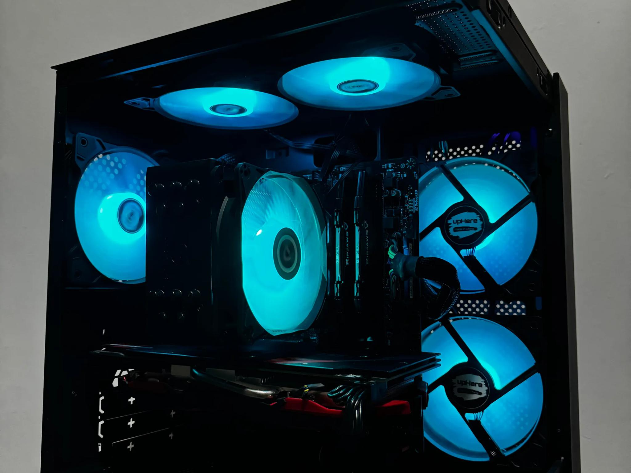 Budget Gaming PC (Ryzen 5 + RX 580 + 16gb of ram)