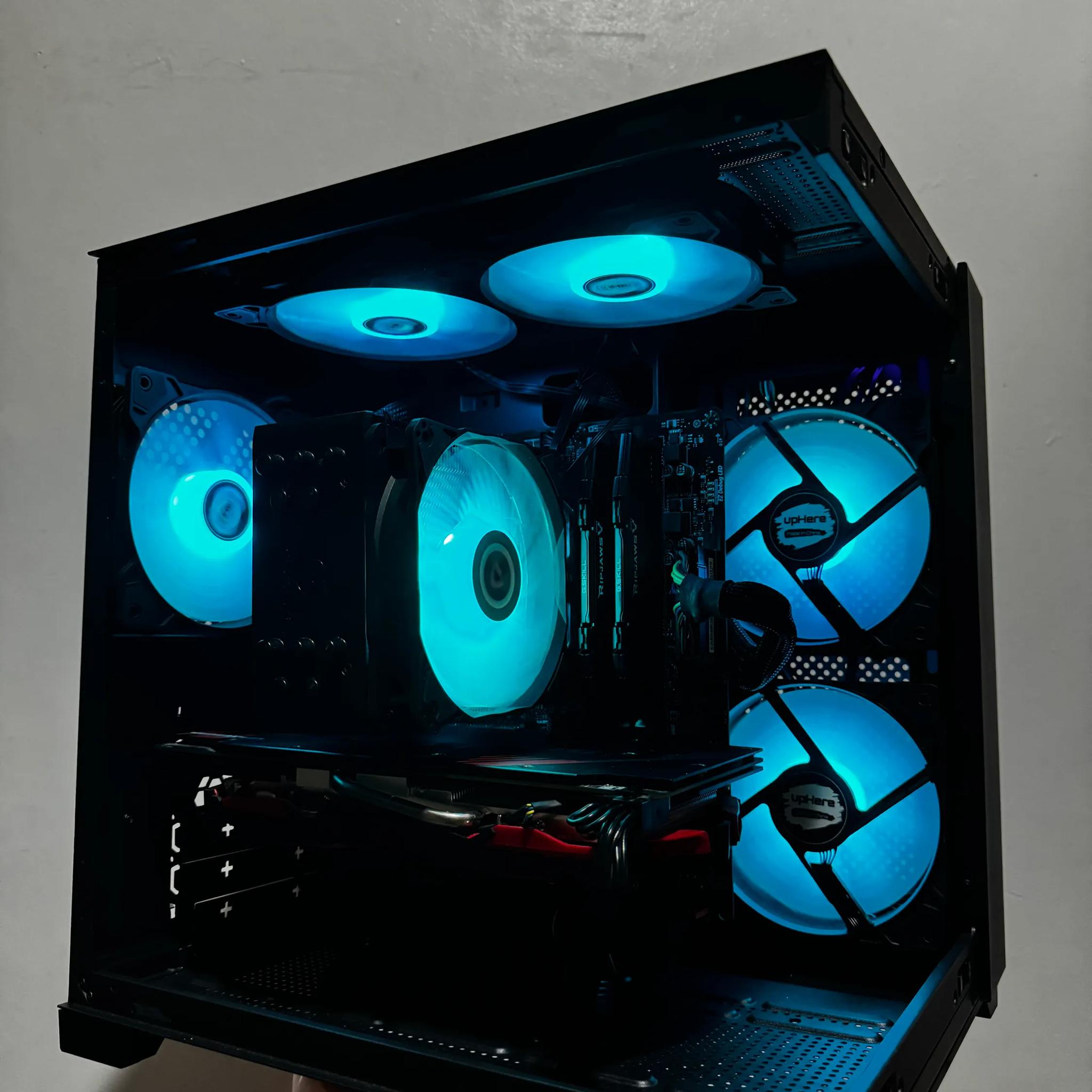 Budget Gaming PC (Ryzen 5 + RX 580 + 16gb of ram)