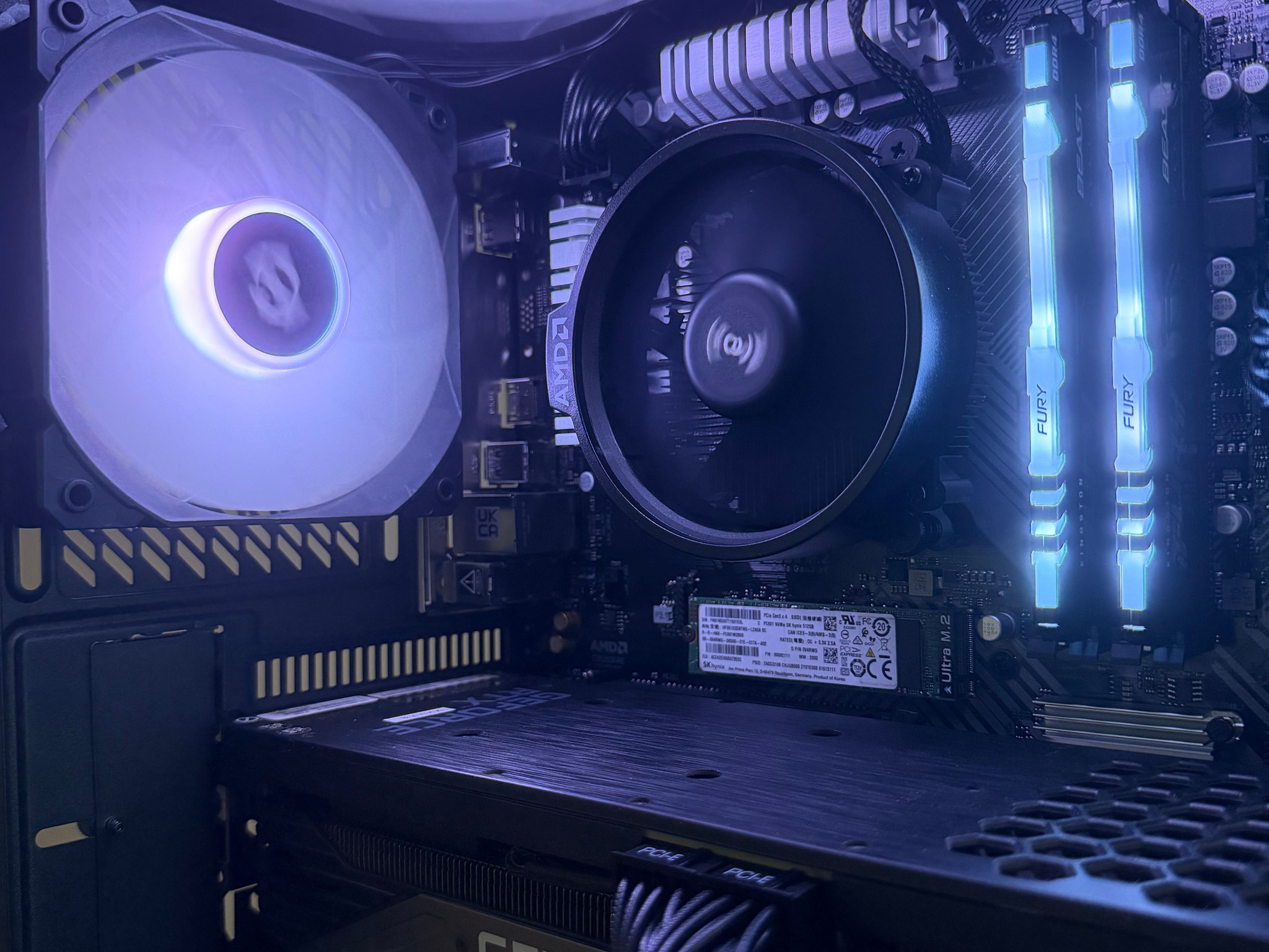 Black Gaming PC RTX 3070 | Ryzen 5 | RGB | Ready to Play