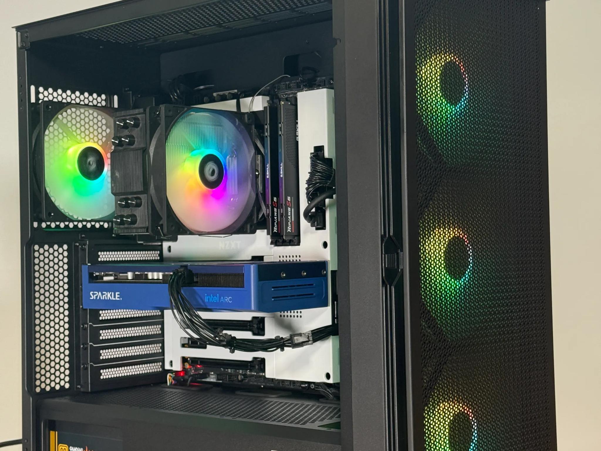 Arc B570 Intel Core i7 12700k Gaming PC