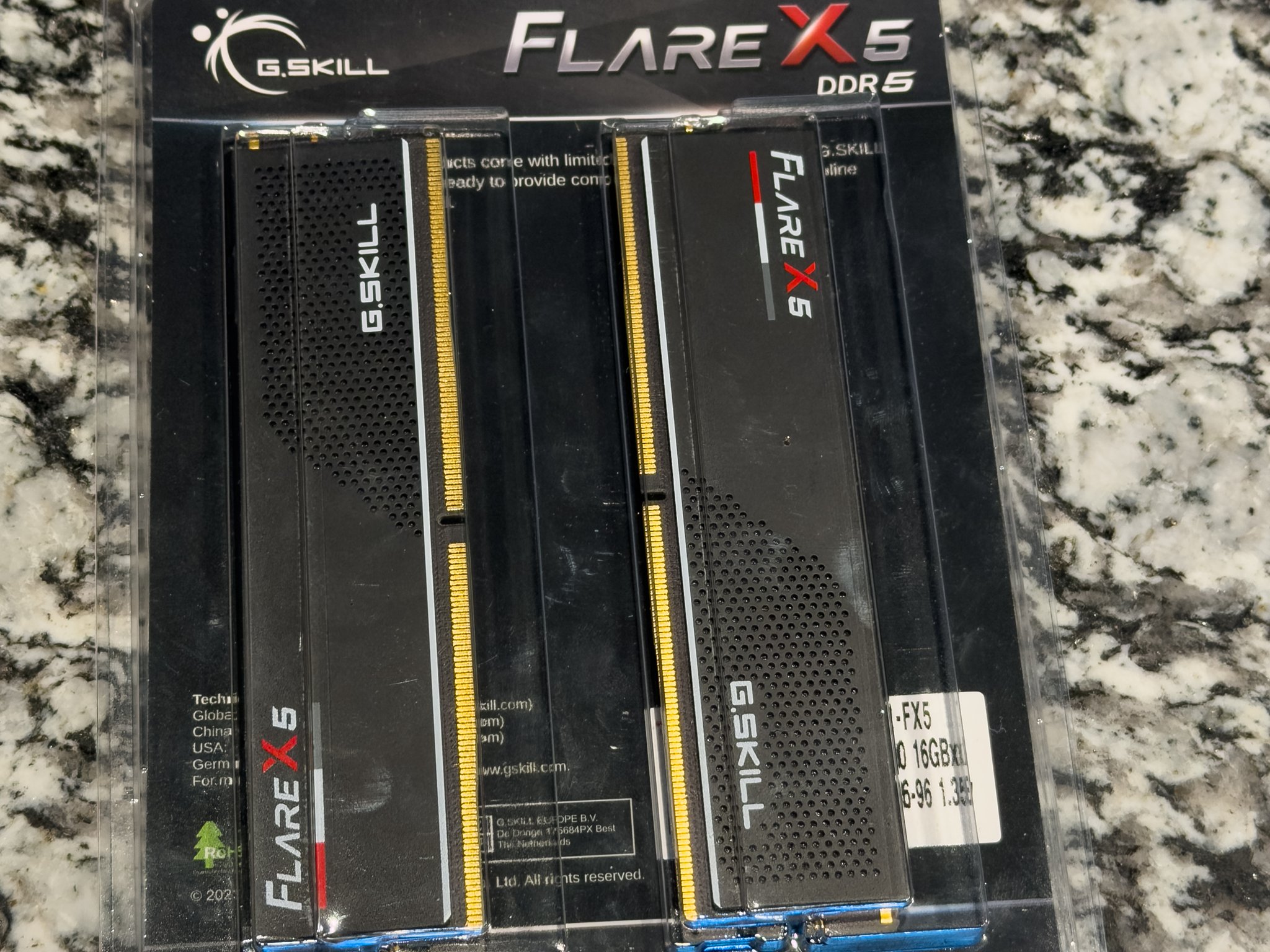 G.SKILL Flare X5 2x16GB DDR5-6000 Desktop RAM (Used)