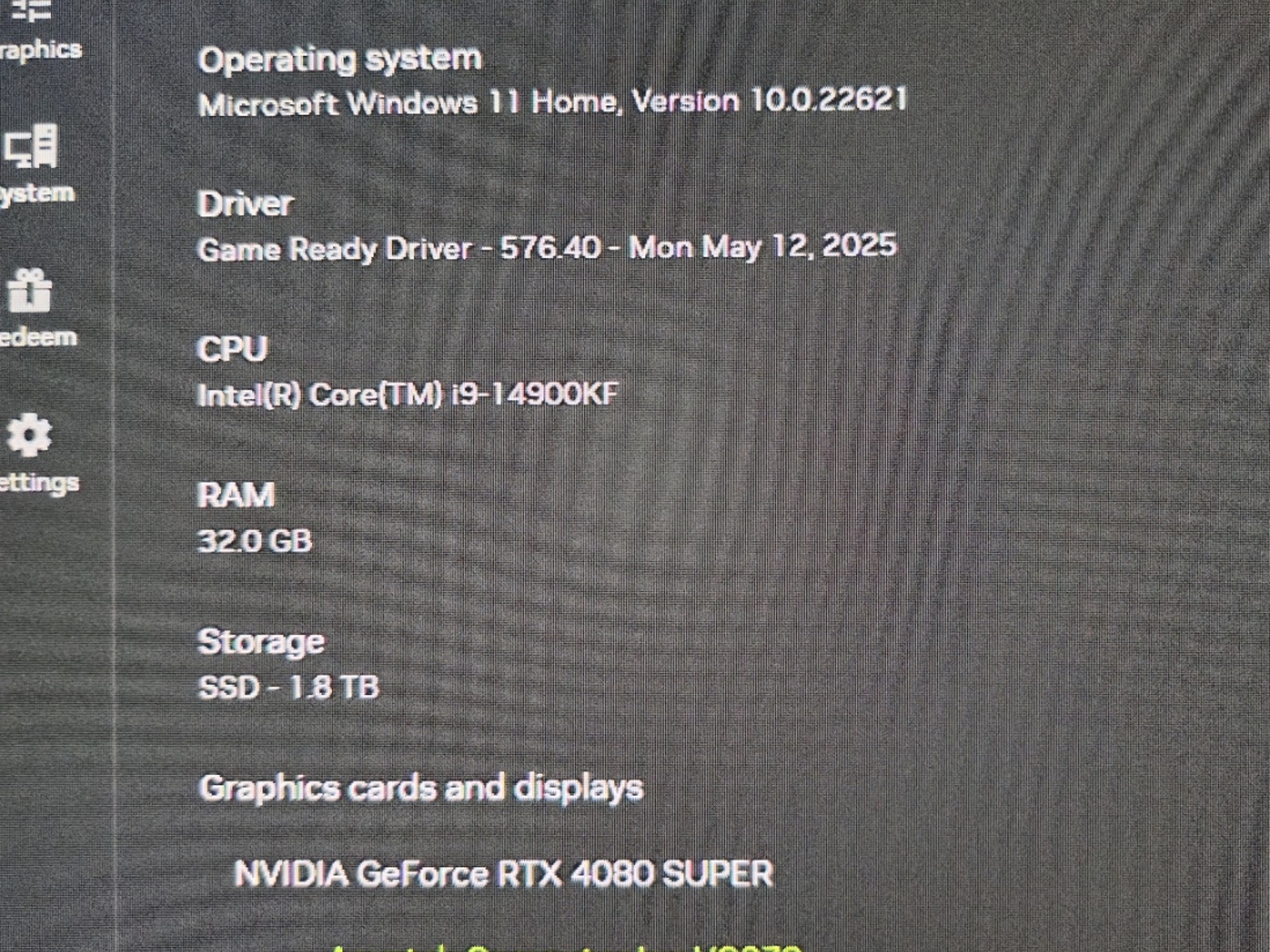 4080 Super / I9-14900KF