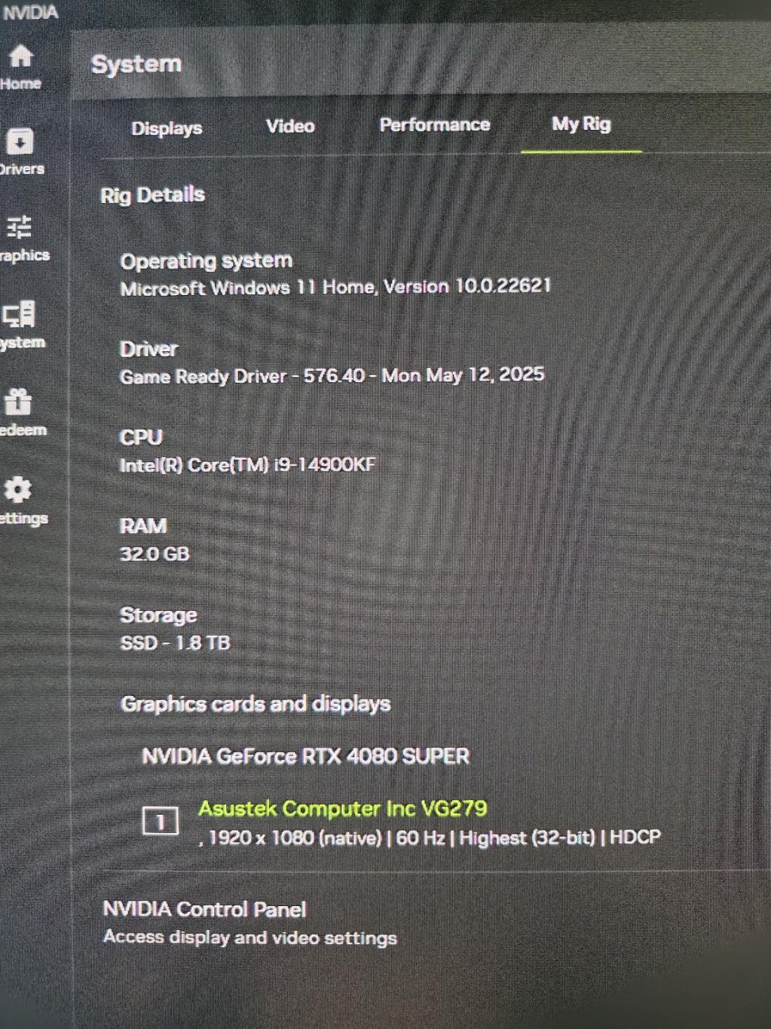 4080 Super / I9-14900KF