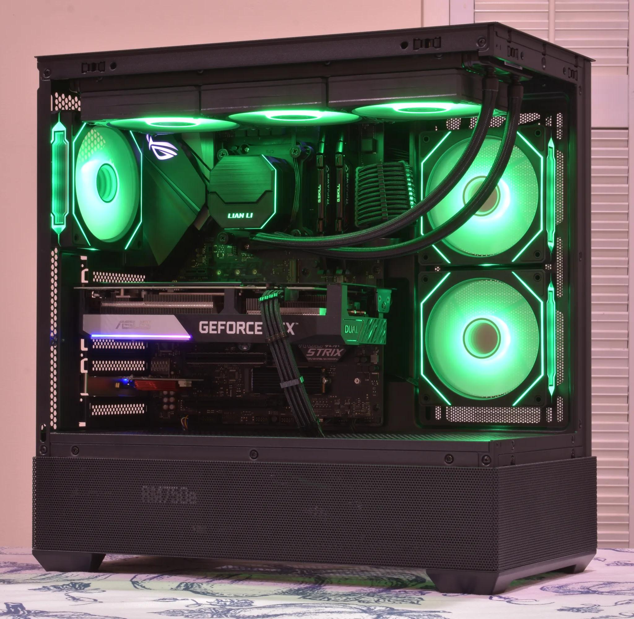 🎮Pro Gamer🎮 Ryzen 7 5700X3D | RTX 3060ti 8GB | 32GB DDR4 | 1TB nVME SSD | RGB | Win11 Pro+Wifi