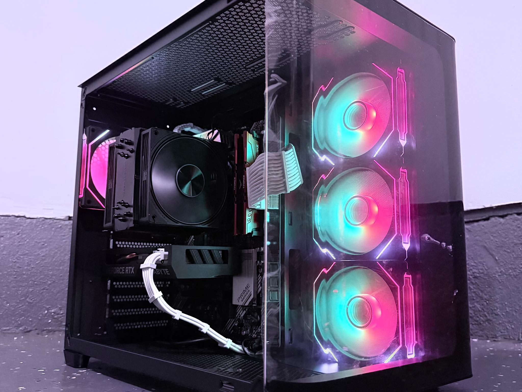 ⚫️"Neon Revenant"🌈 | 1080p Gaming | RTX 4060 | Ryzen 5 5500 | 16GB Ram | 1TB SSD | Free Shipping