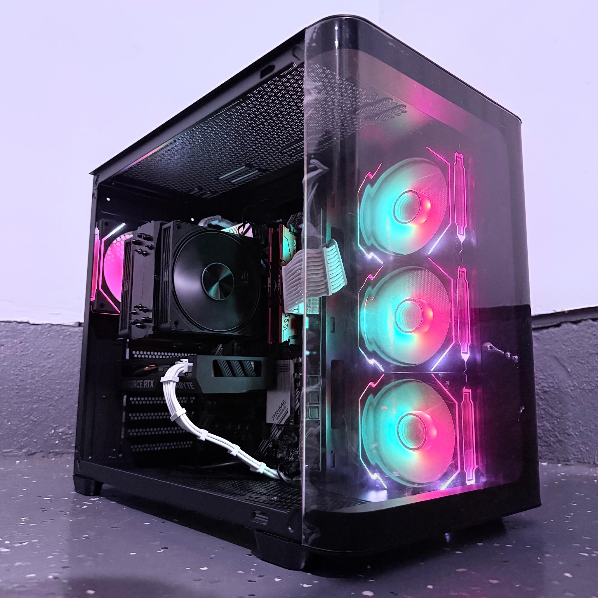 ⚫️"Neon Revenant"🌈 | 1080p Gaming | RTX 4060 | Ryzen 5 5500 | 16GB Ram | 1TB SSD | Free Shipping
