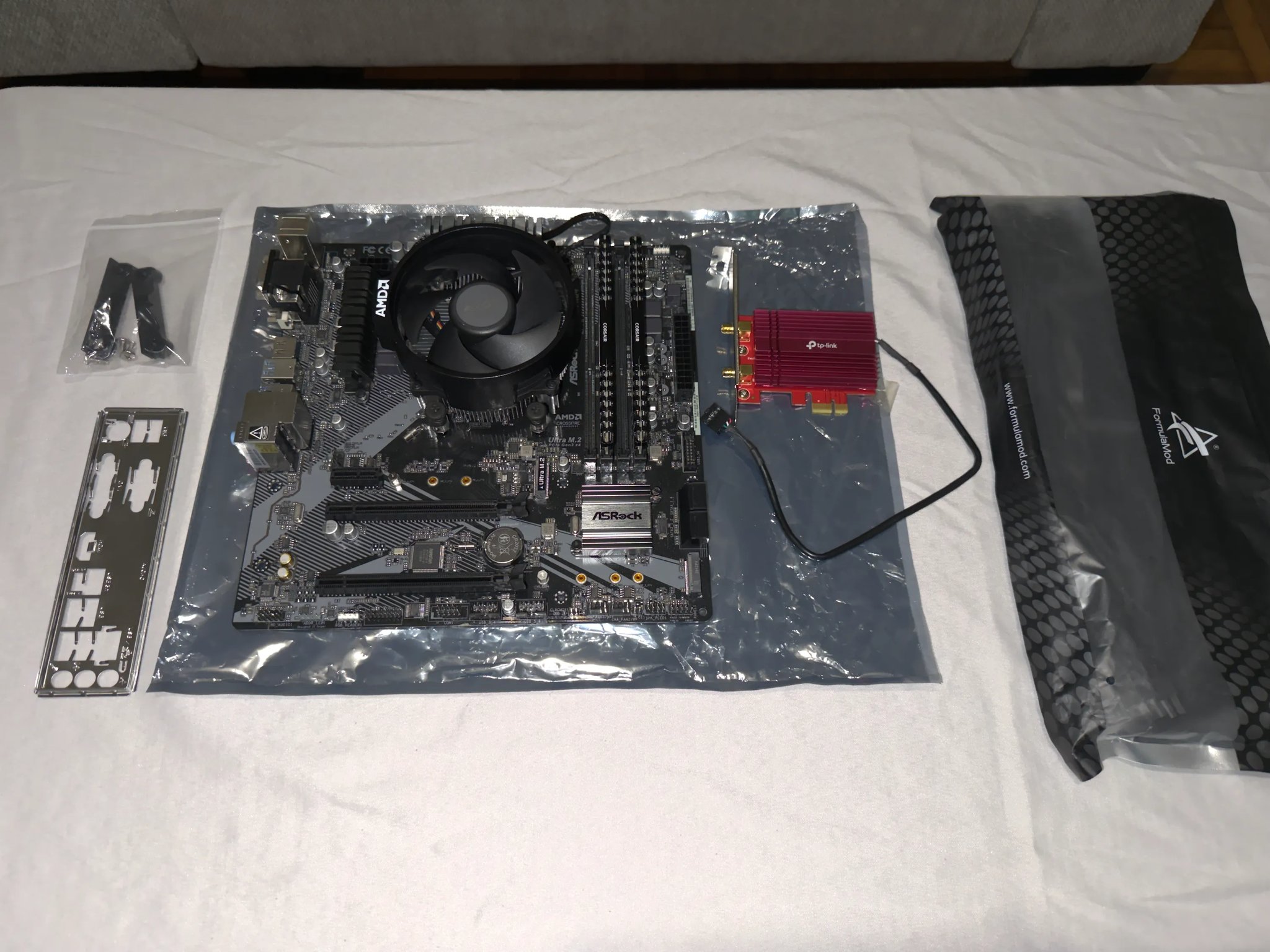 💻 RYZEN 5 3600X + 32GB RAM + ASROCK B450M PRO4 + Wi-Fi 6 💻